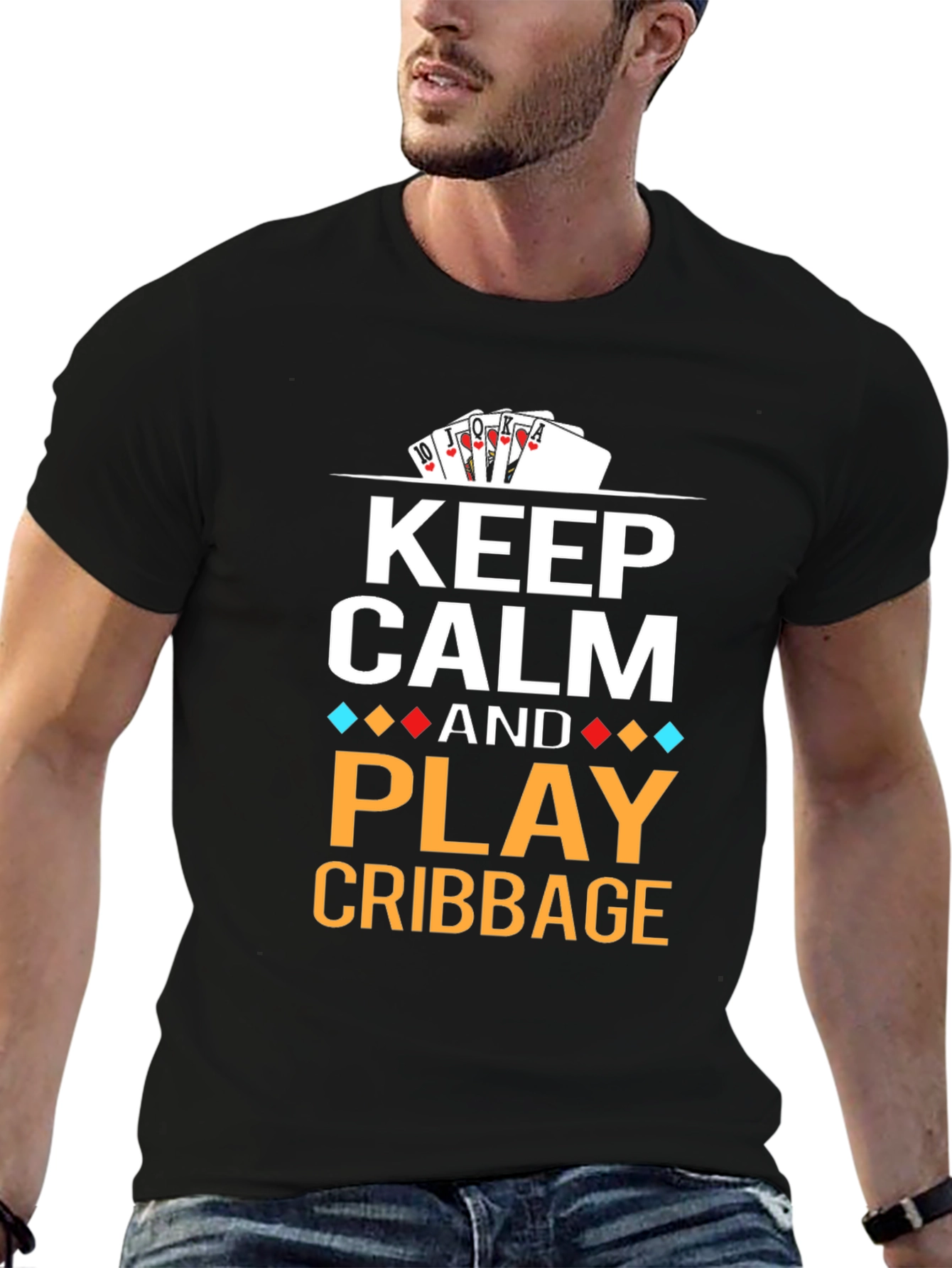 Keep Calm and Play Cribbage T-Shirt