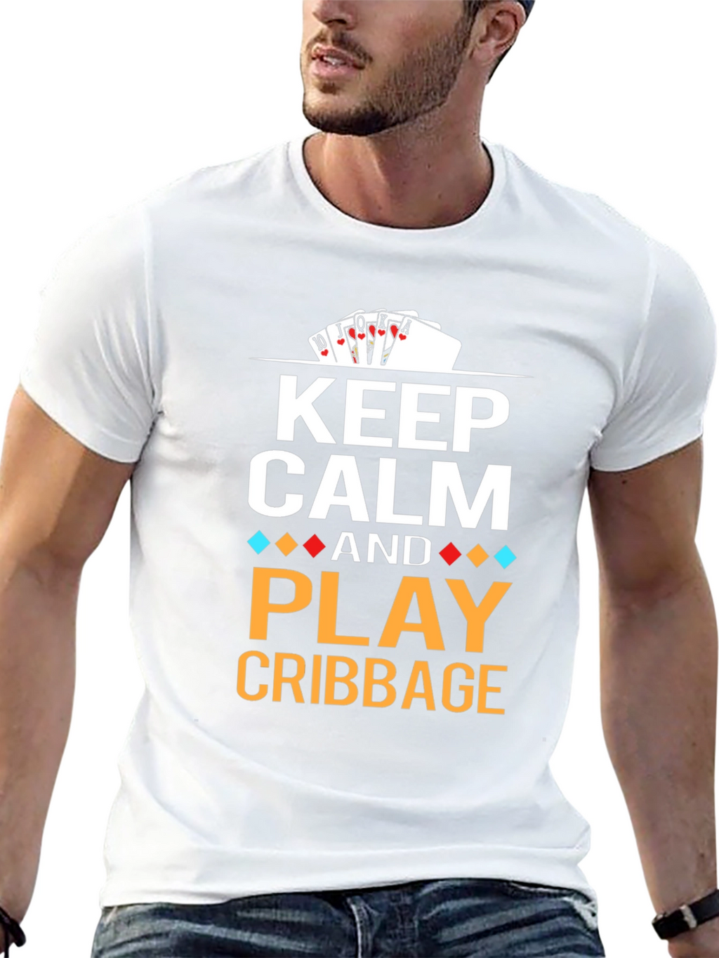 Keep Calm and Play Cribbage T-Shirt