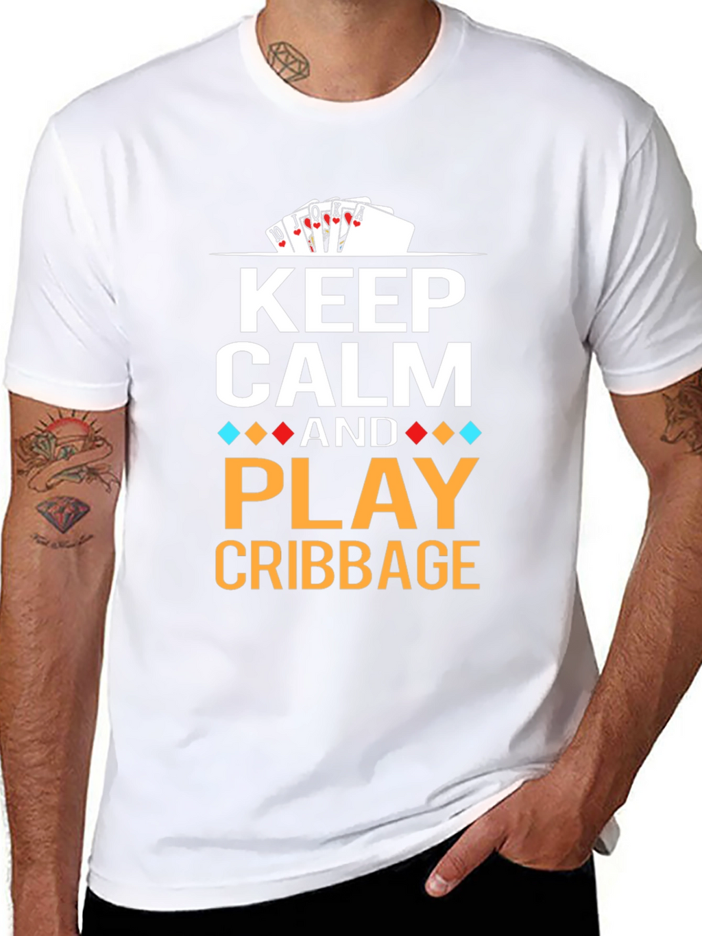 Keep Calm and Play Cribbage T-Shirt