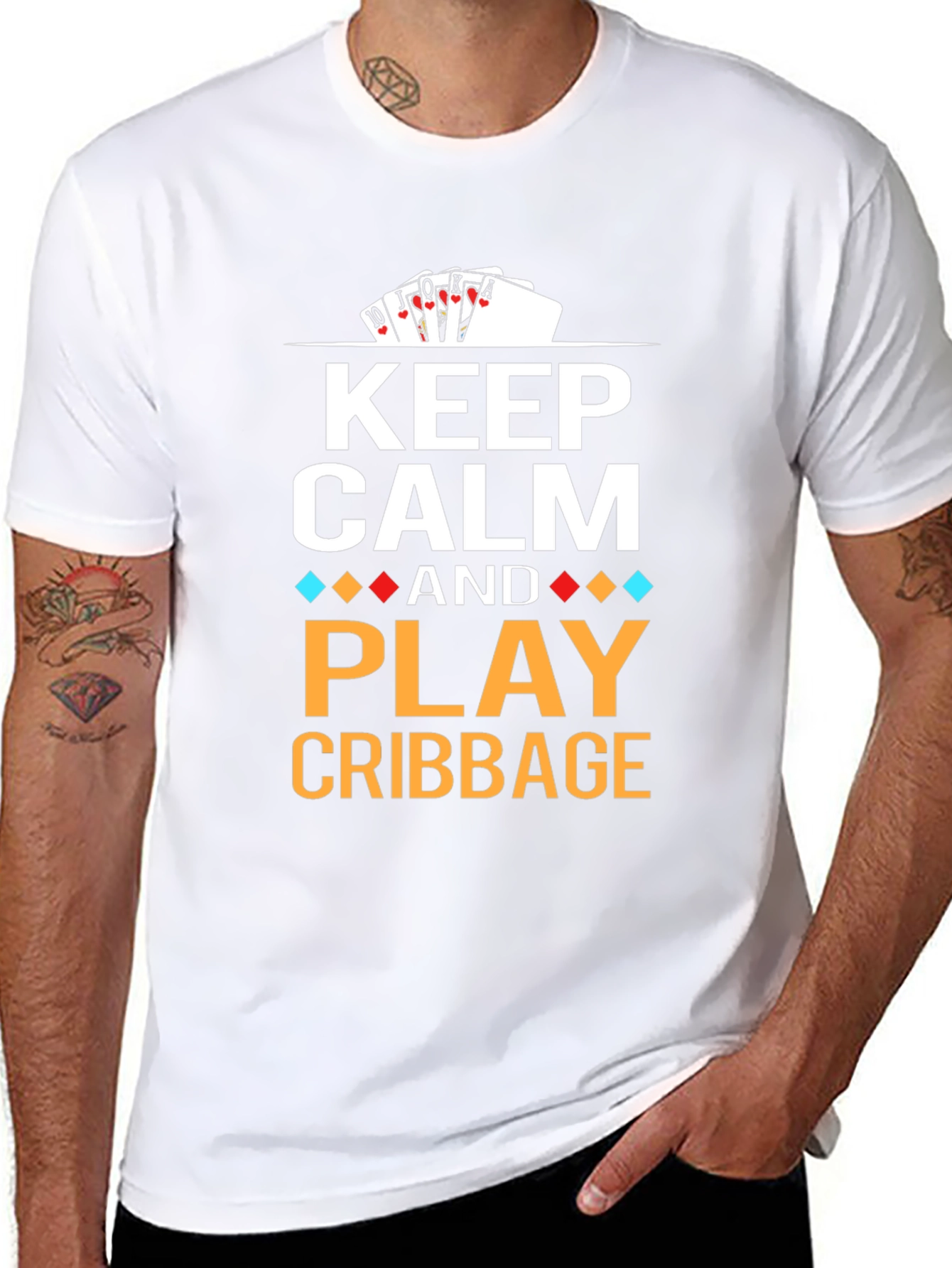 Keep Calm and Play Cribbage T-Shirt