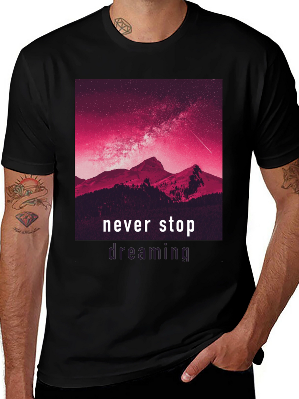 Never Stop Dreaming Graphic Tee