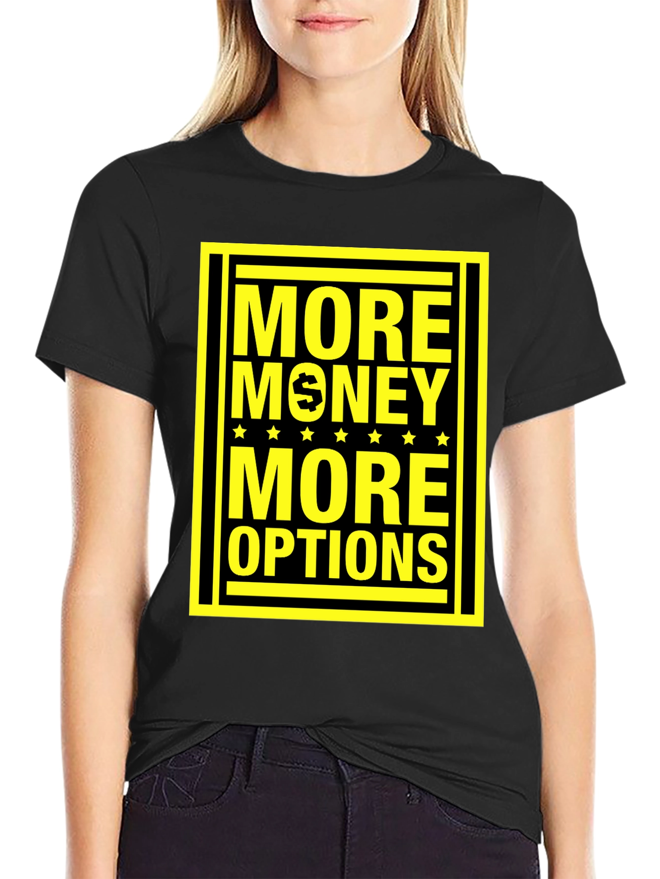 More Money More Options Graphic Tee
