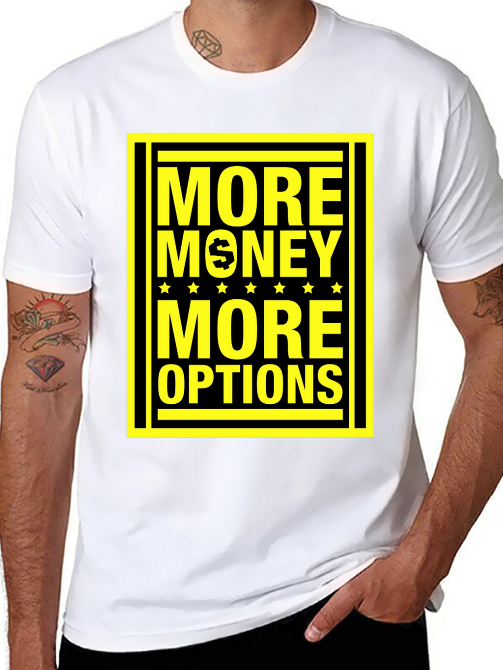 More Money More Options Graphic Tee
