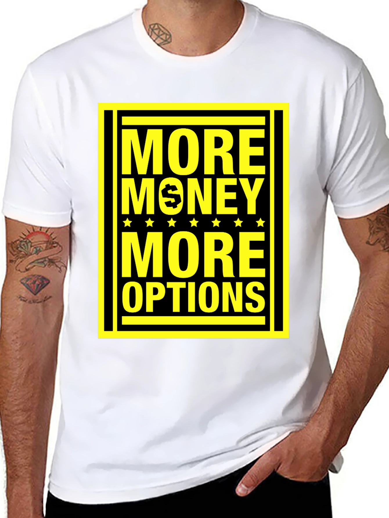 More Money More Options Graphic Tee