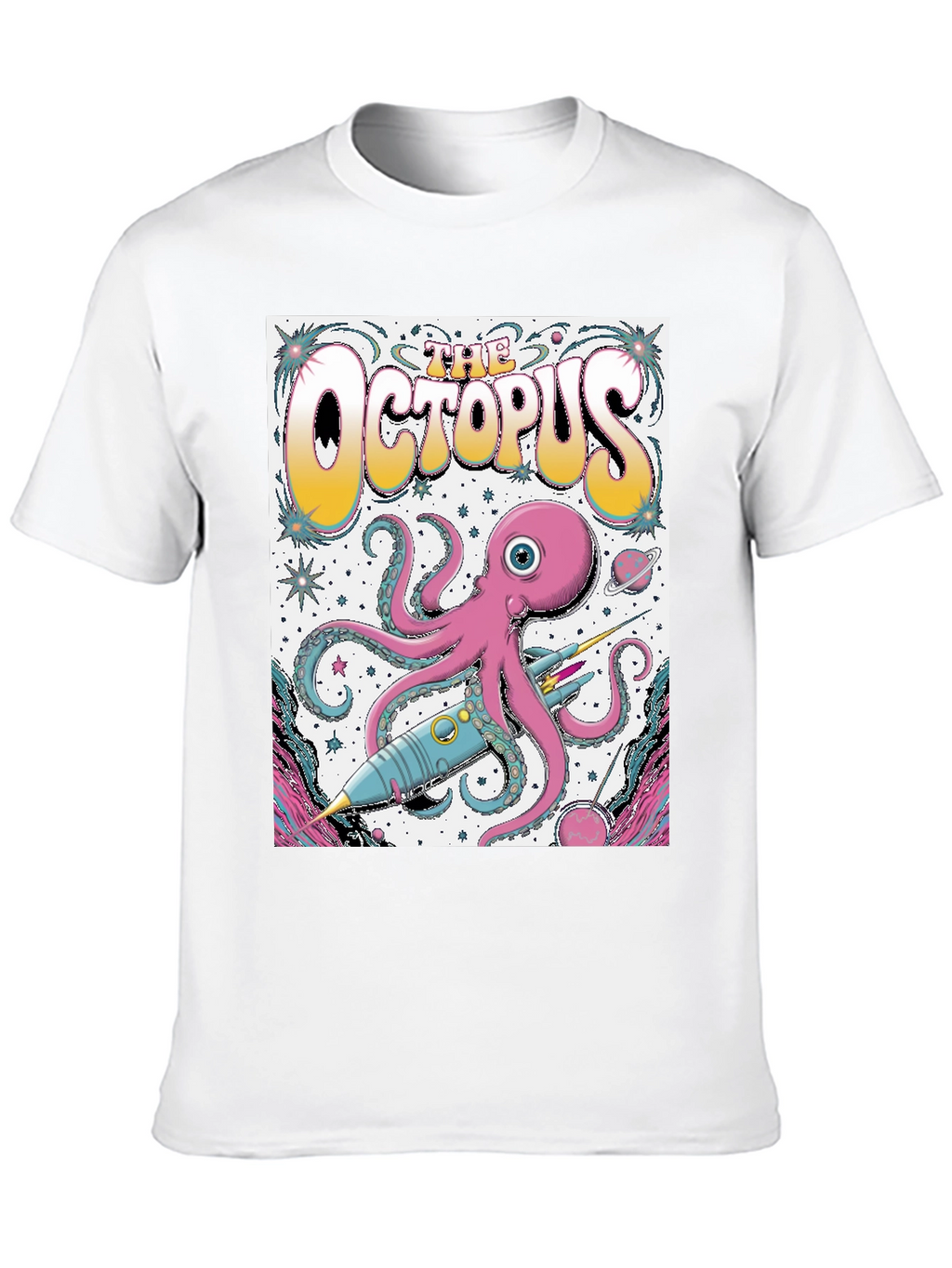 The Octopus Graphic T-Shirt - Space Adventure Tee