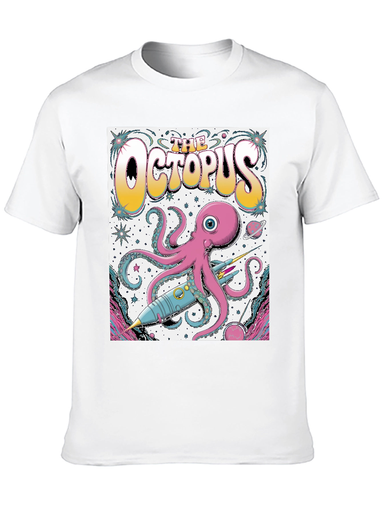The Octopus Graphic T-Shirt - Space Adventure Tee