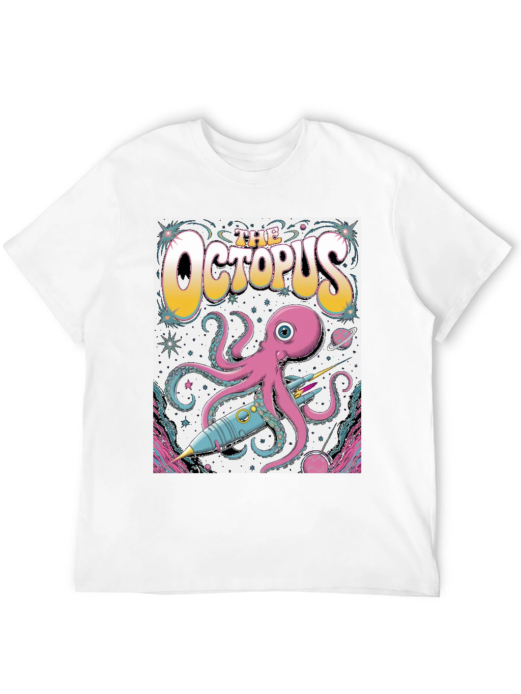 The Octopus Graphic T-Shirt - Space Adventure Tee