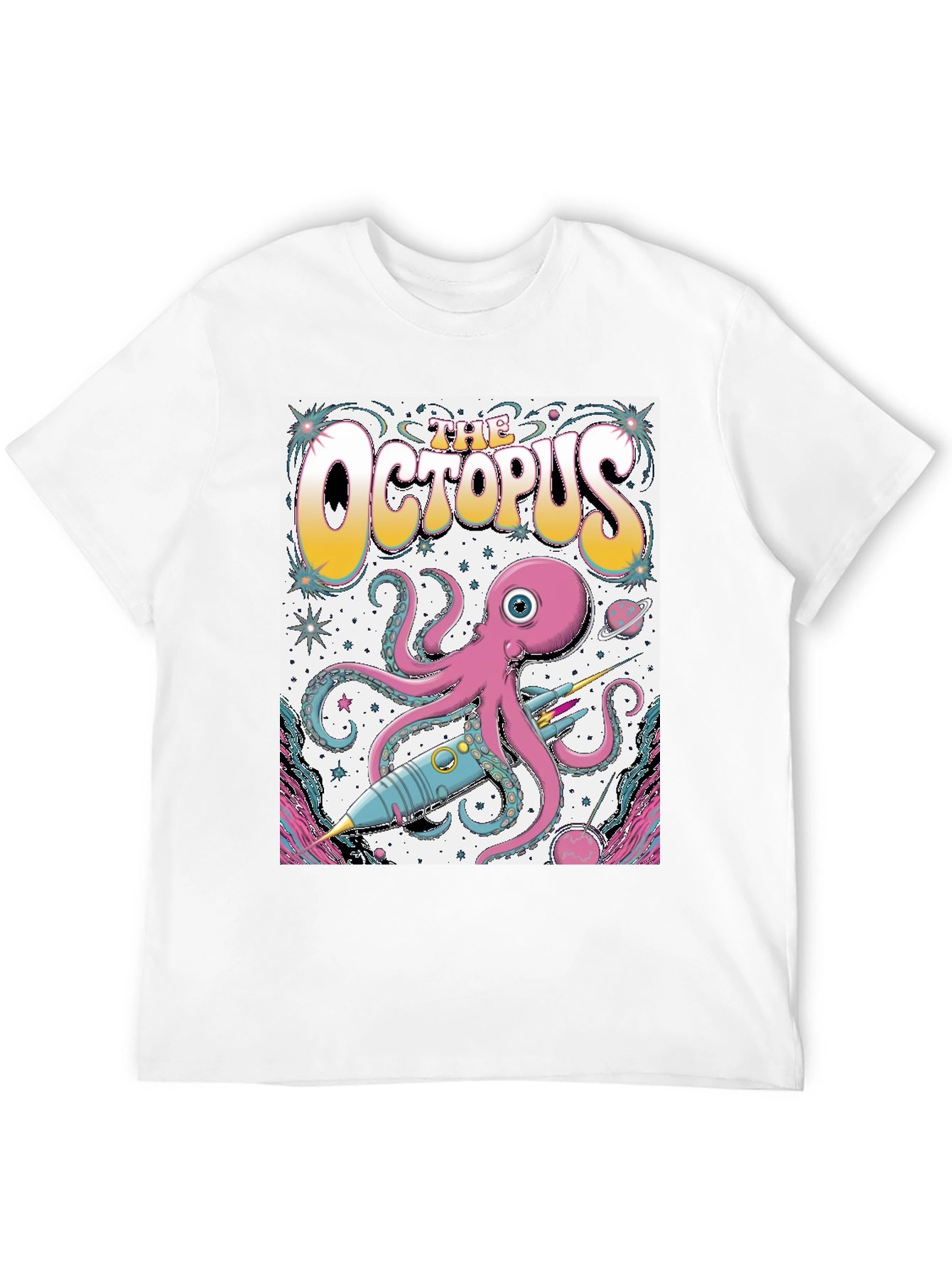 The Octopus Graphic T-Shirt - Space Adventure Tee