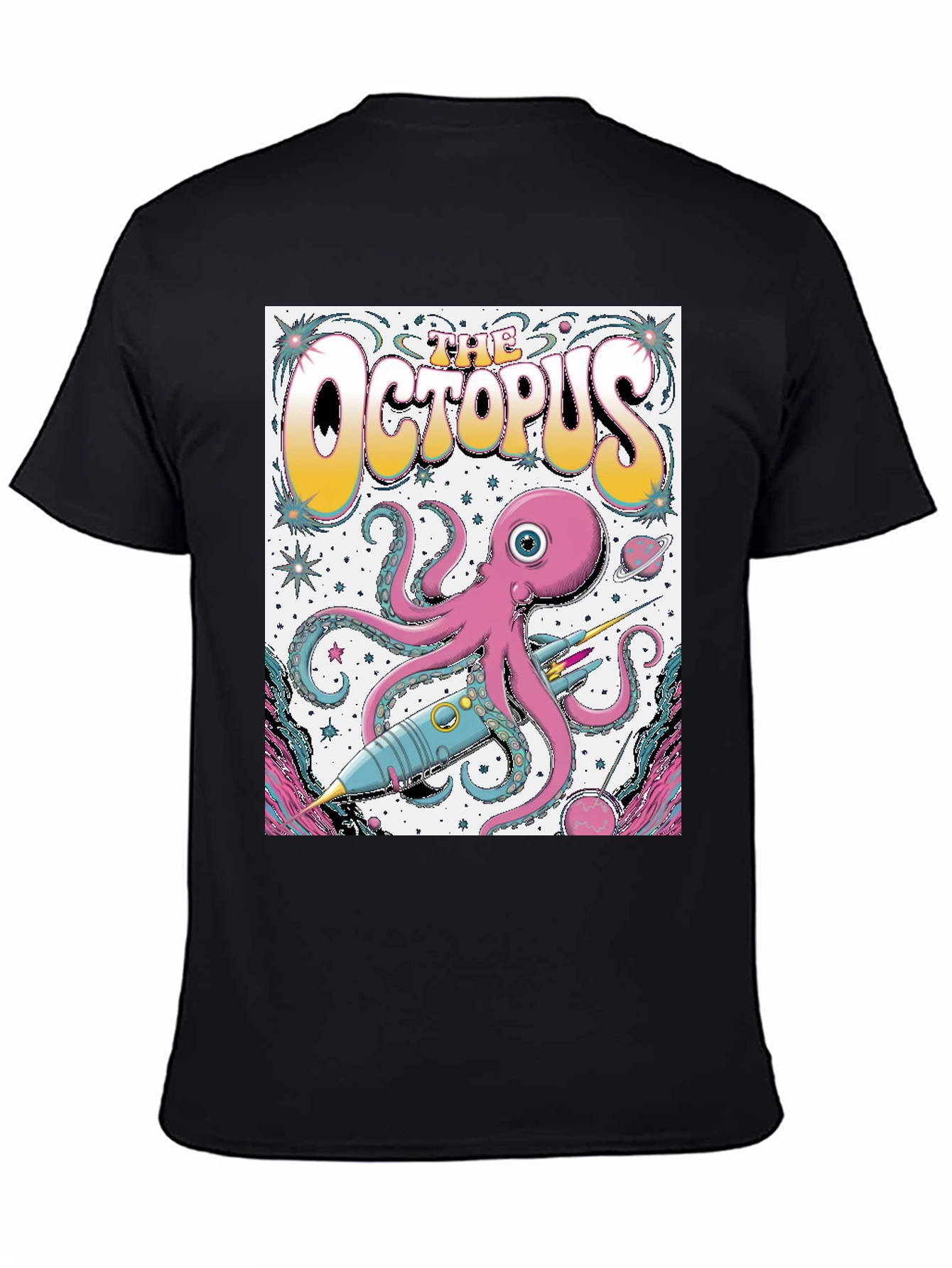 The Octopus Graphic T-Shirt - Space Adventure Tee