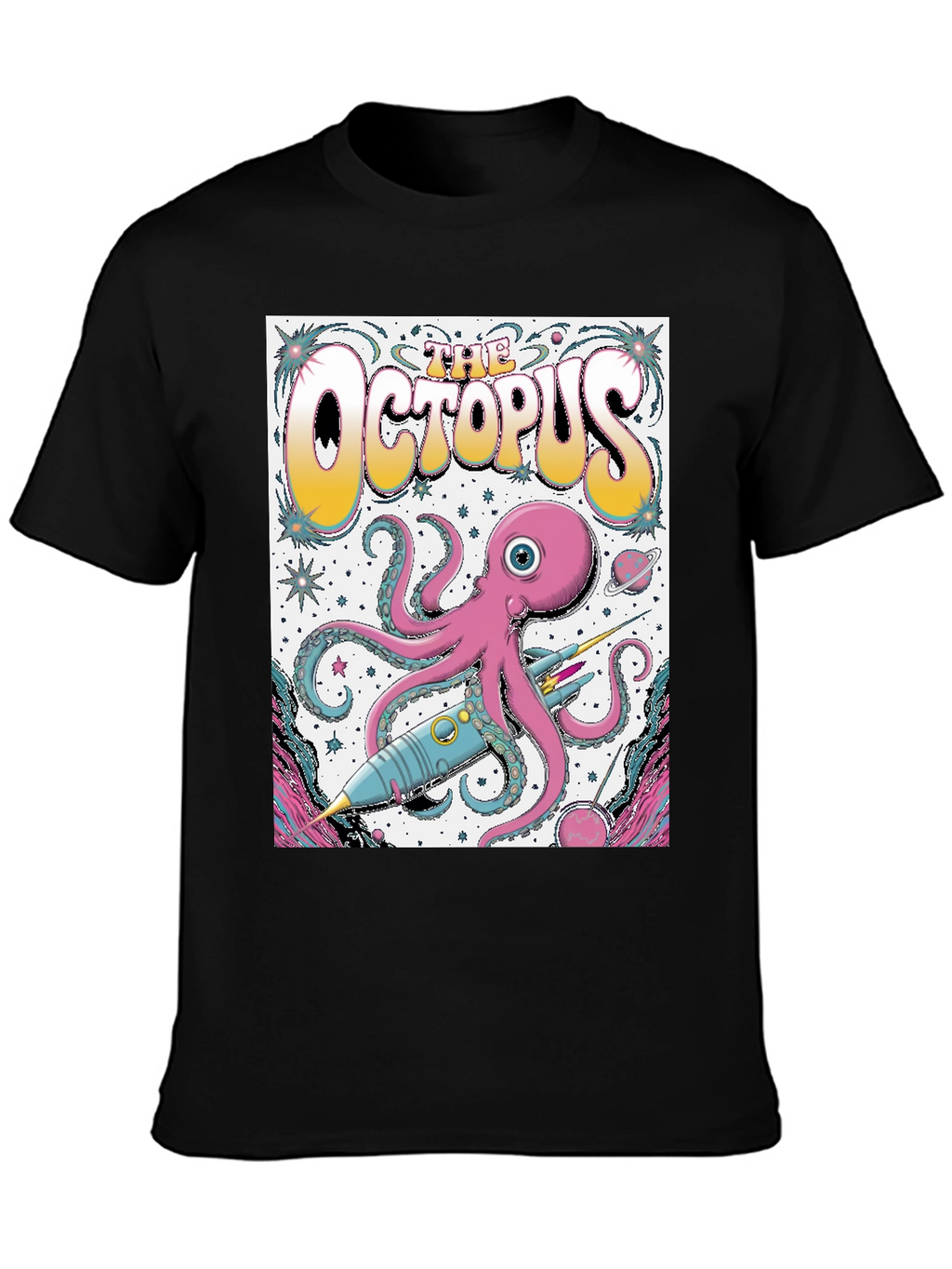 The Octopus Graphic T-Shirt - Space Adventure Tee
