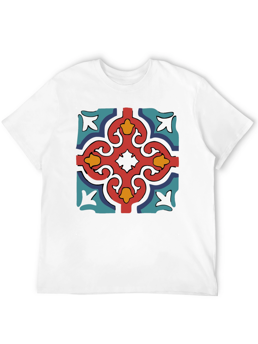 Geometric Pattern T-Shirt - Unique Design