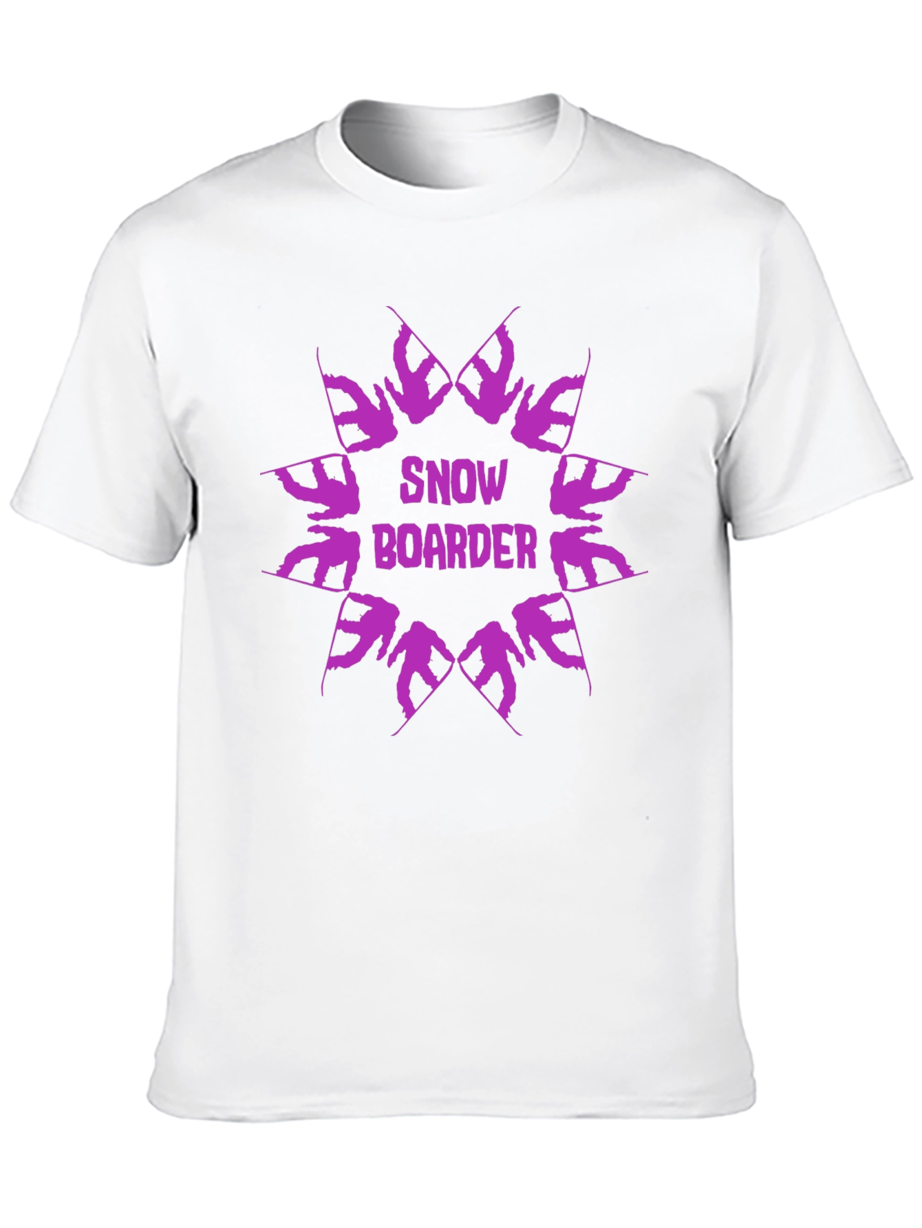 Snowboarder Graphic Tee - Cool Winter Sports Design