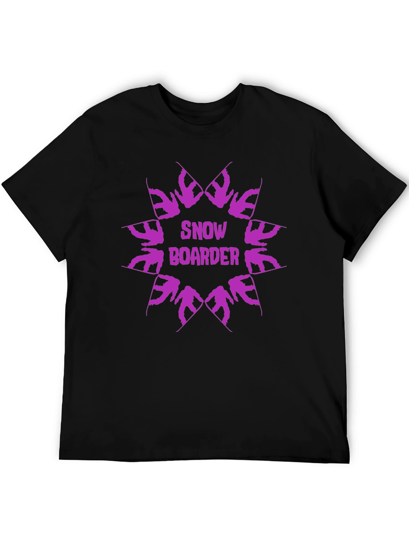 Snowboarder Graphic Tee - Cool Winter Sports Design