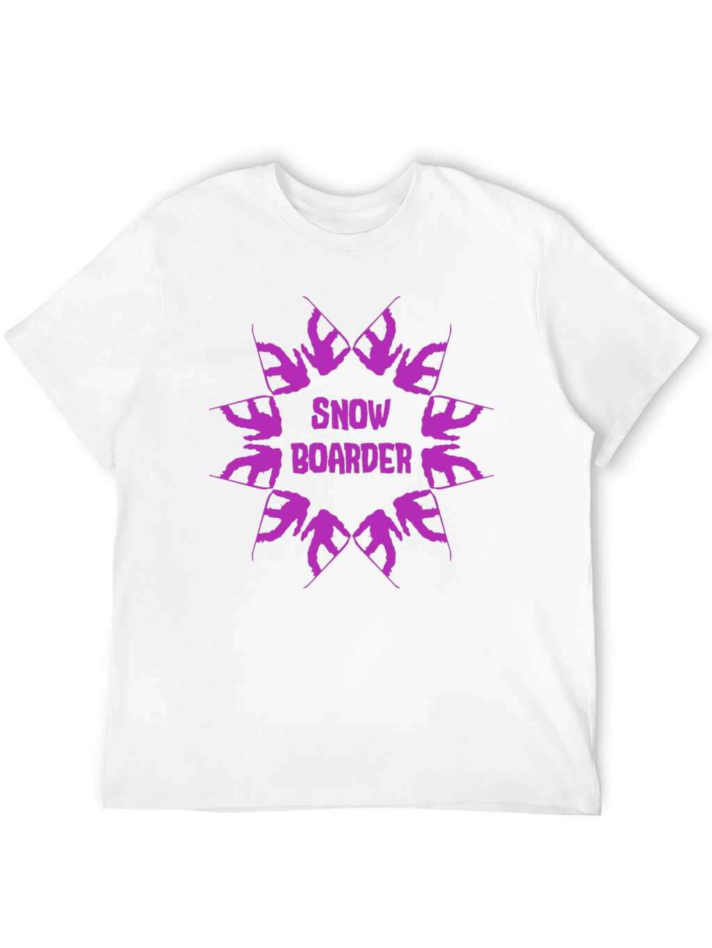 Snowboarder Graphic Tee - Cool Winter Sports Design