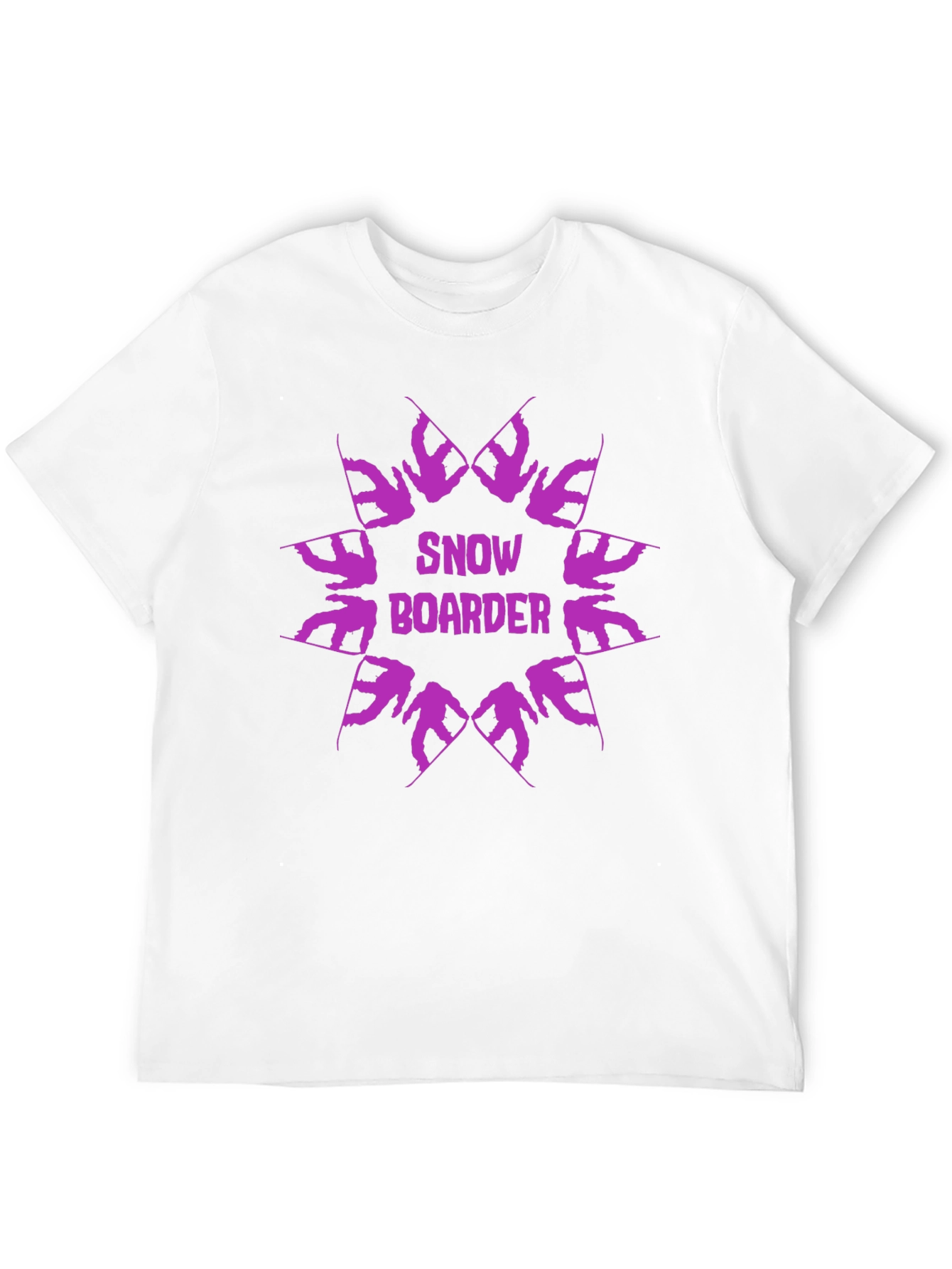 Snowboarder Graphic Tee - Cool Winter Sports Design