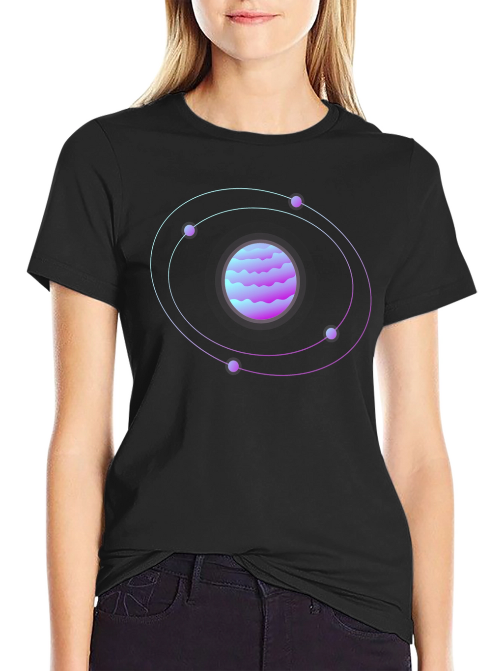 Atom Graphic Tee - Modern Unisex T-Shirt