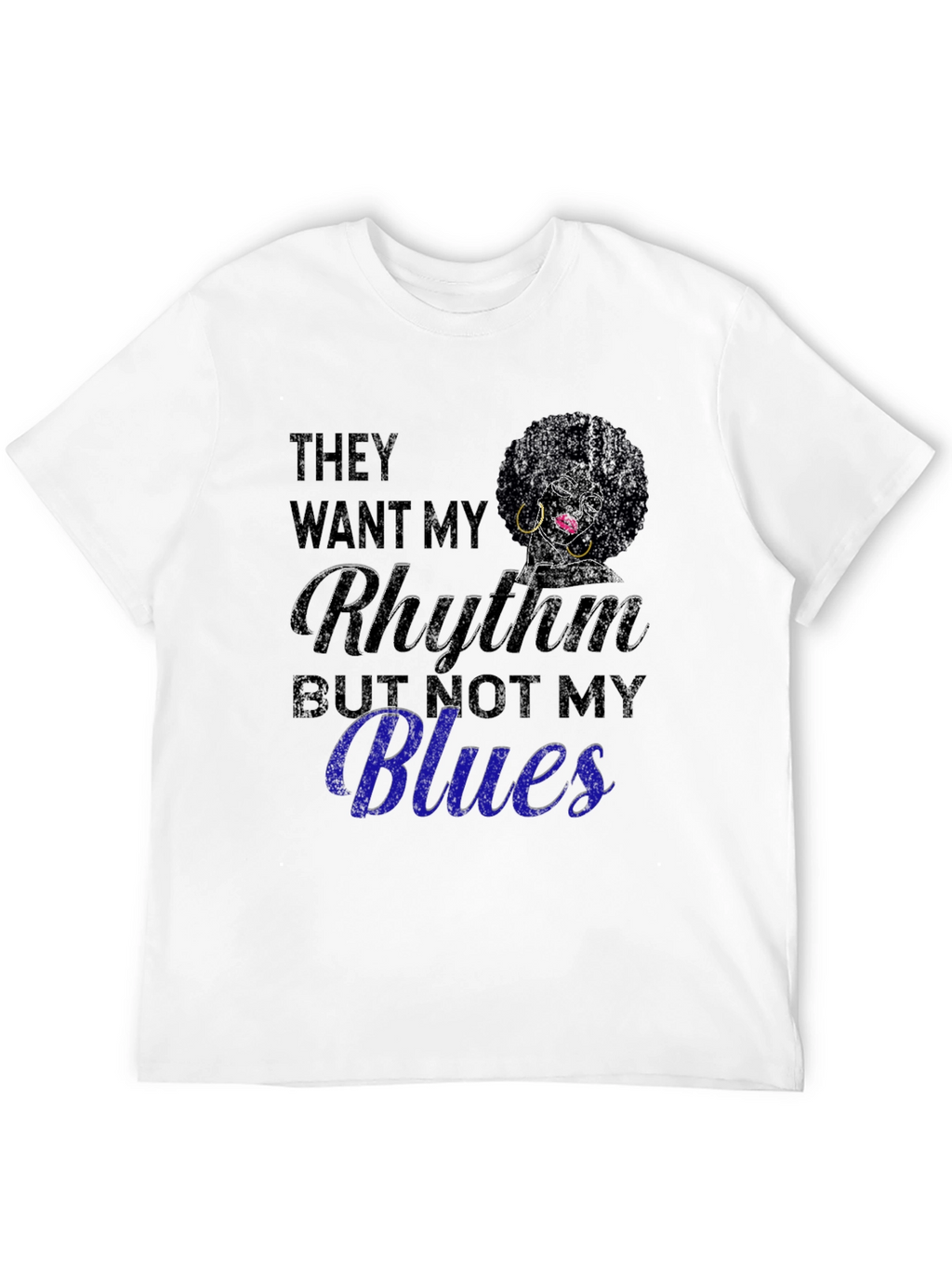 Rhythm & Blues Graphic Tee - Soft Cotton Blend