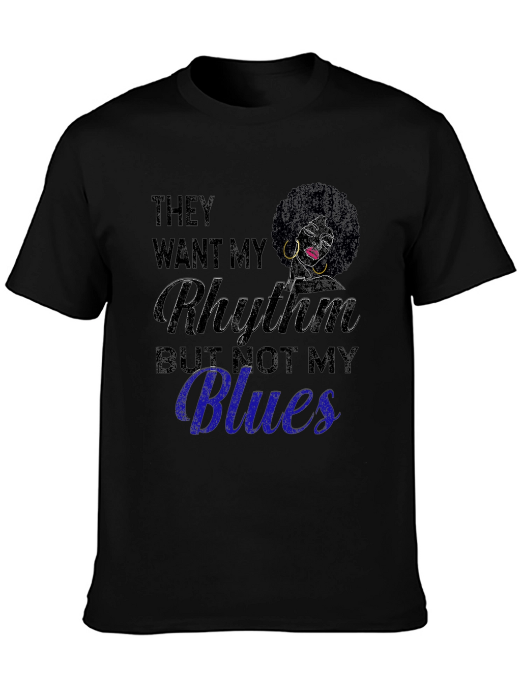 Rhythm & Blues Graphic Tee - Soft Cotton Blend