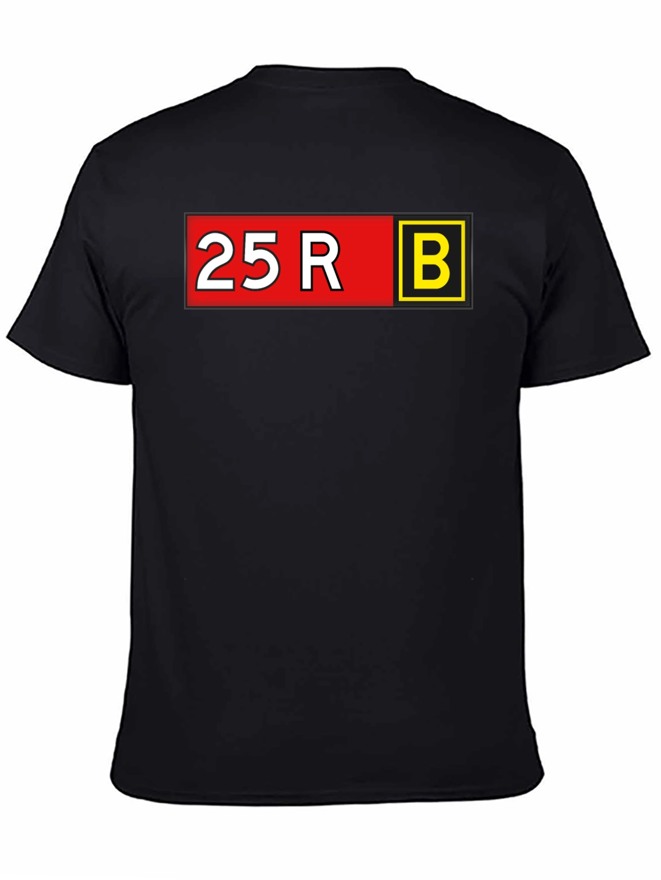25R B Graphic Tee - Bold Statement T-Shirt