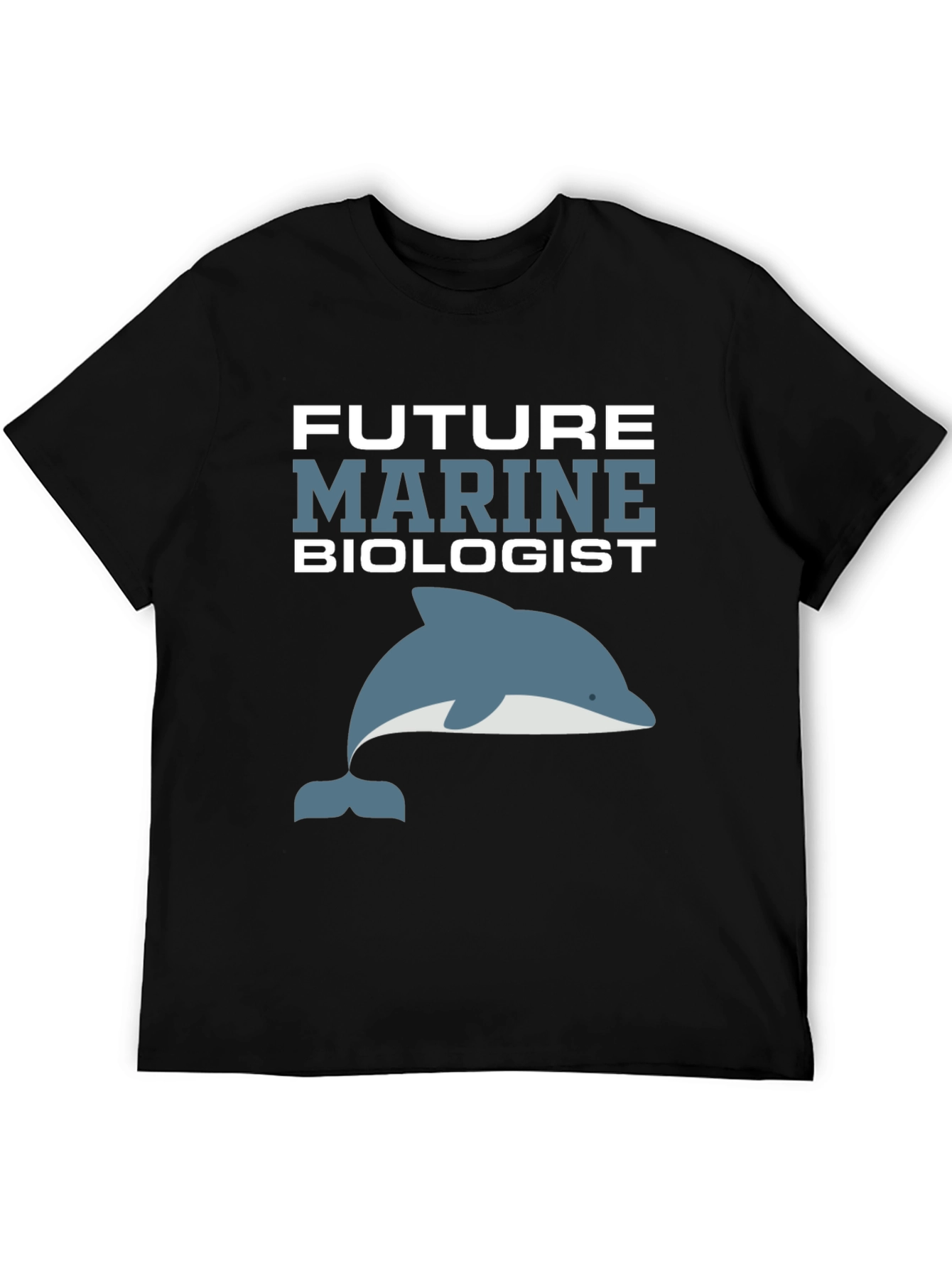 Future Marine Biologist Dolphin Graphic T-Shirt
