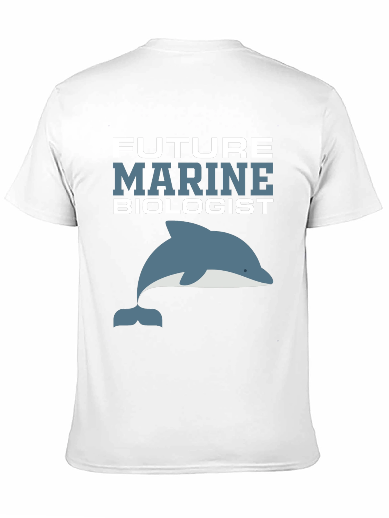 Future Marine Biologist Dolphin Graphic T-Shirt