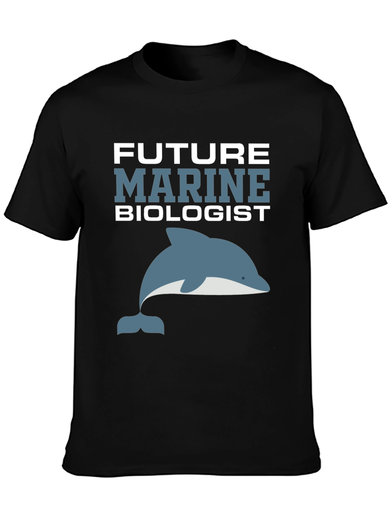 Future Marine Biologist Dolphin Graphic T-Shirt