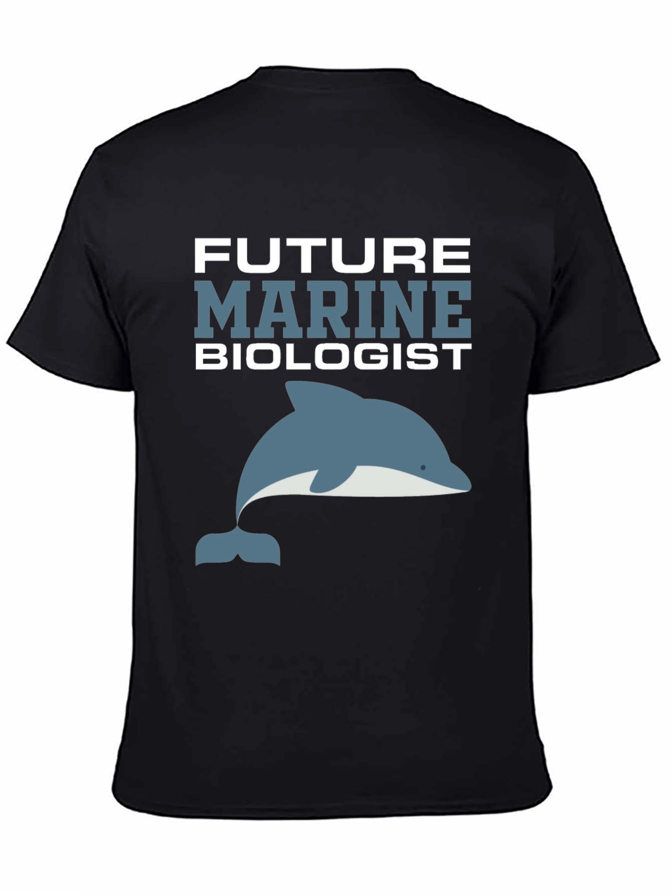 Future Marine Biologist Dolphin Graphic T-Shirt