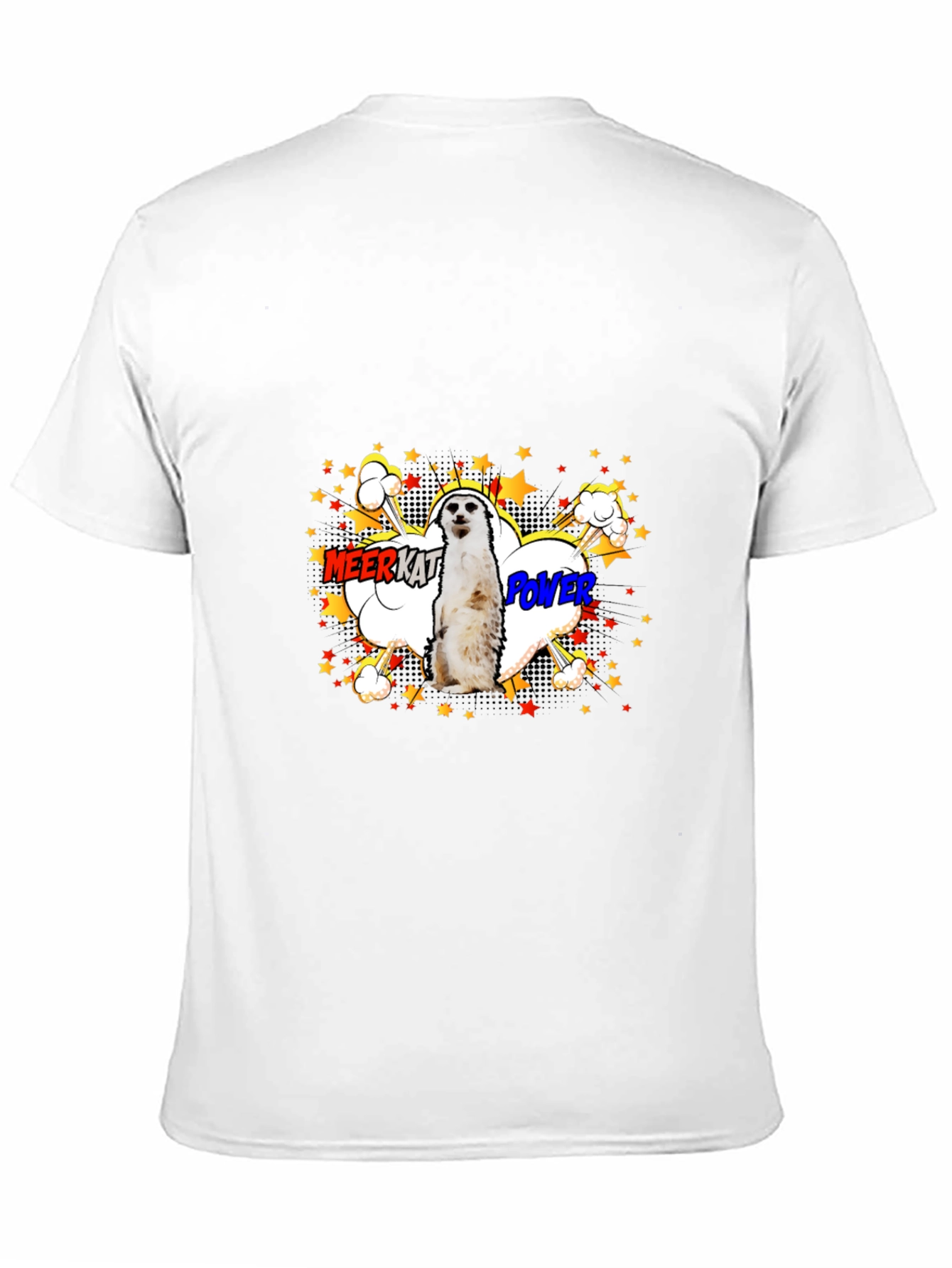 Meerkat Power Graphic Tee - Black