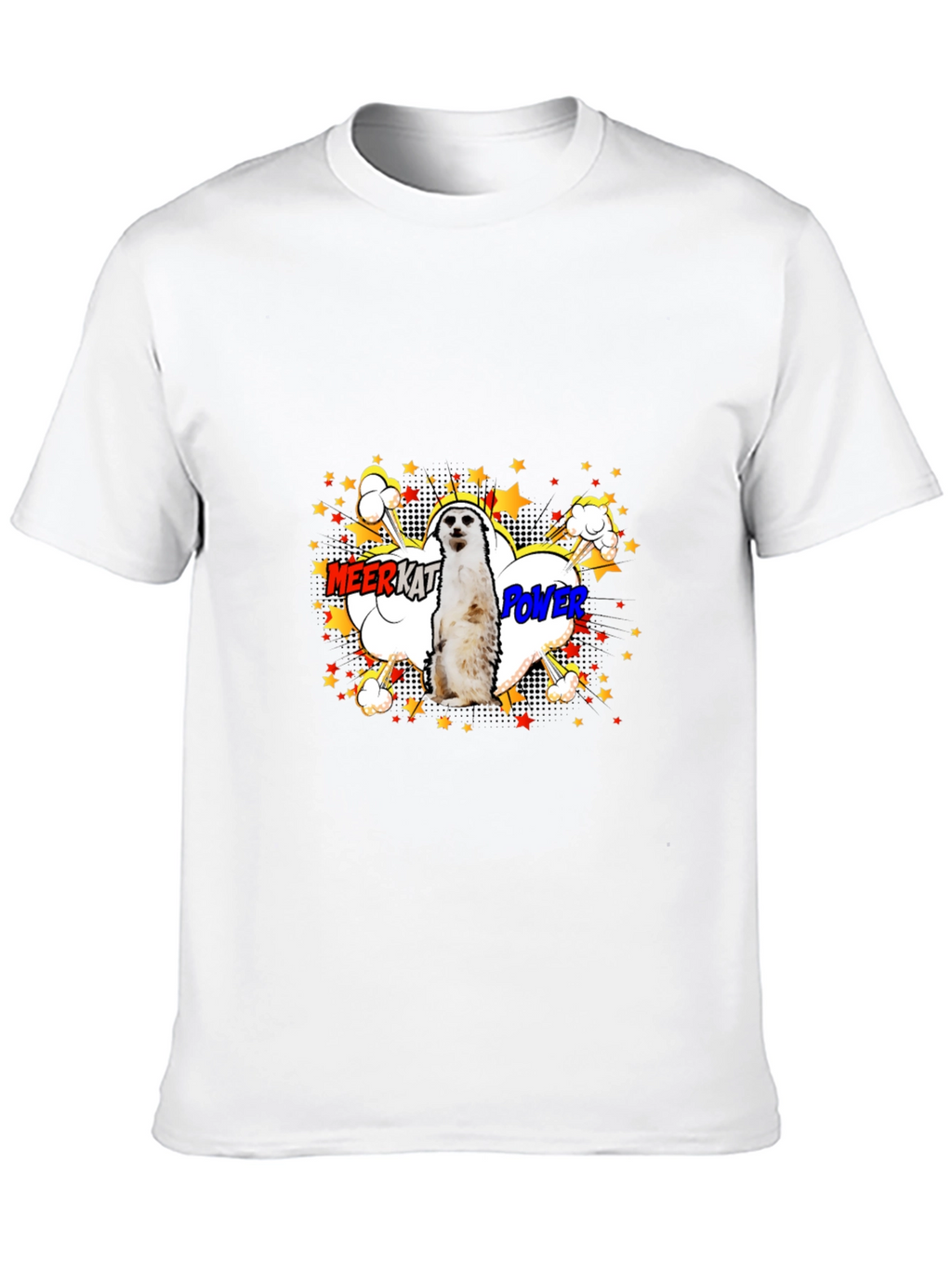 Meerkat Power Graphic Tee - Black