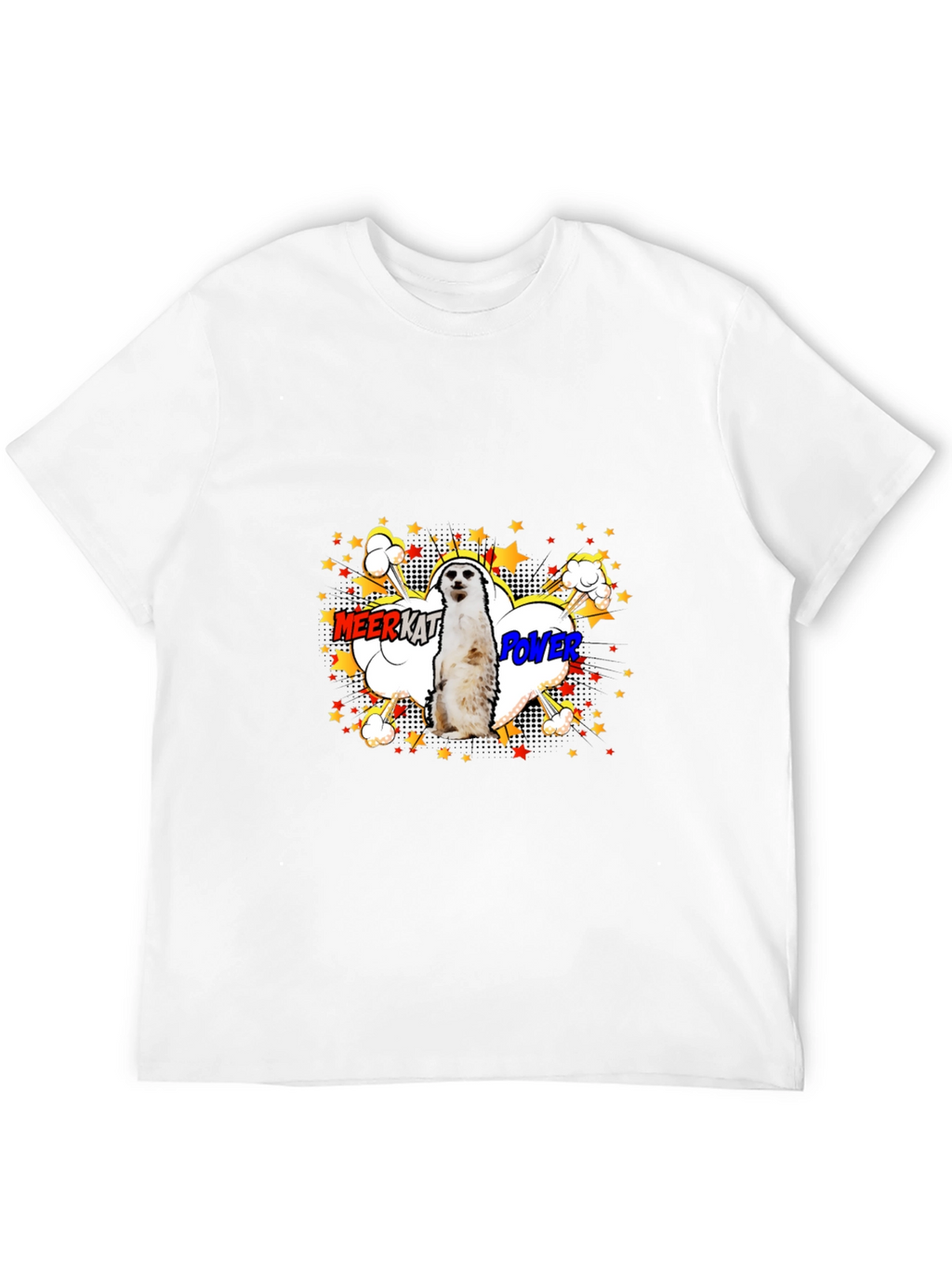 Meerkat Power Graphic Tee - Black