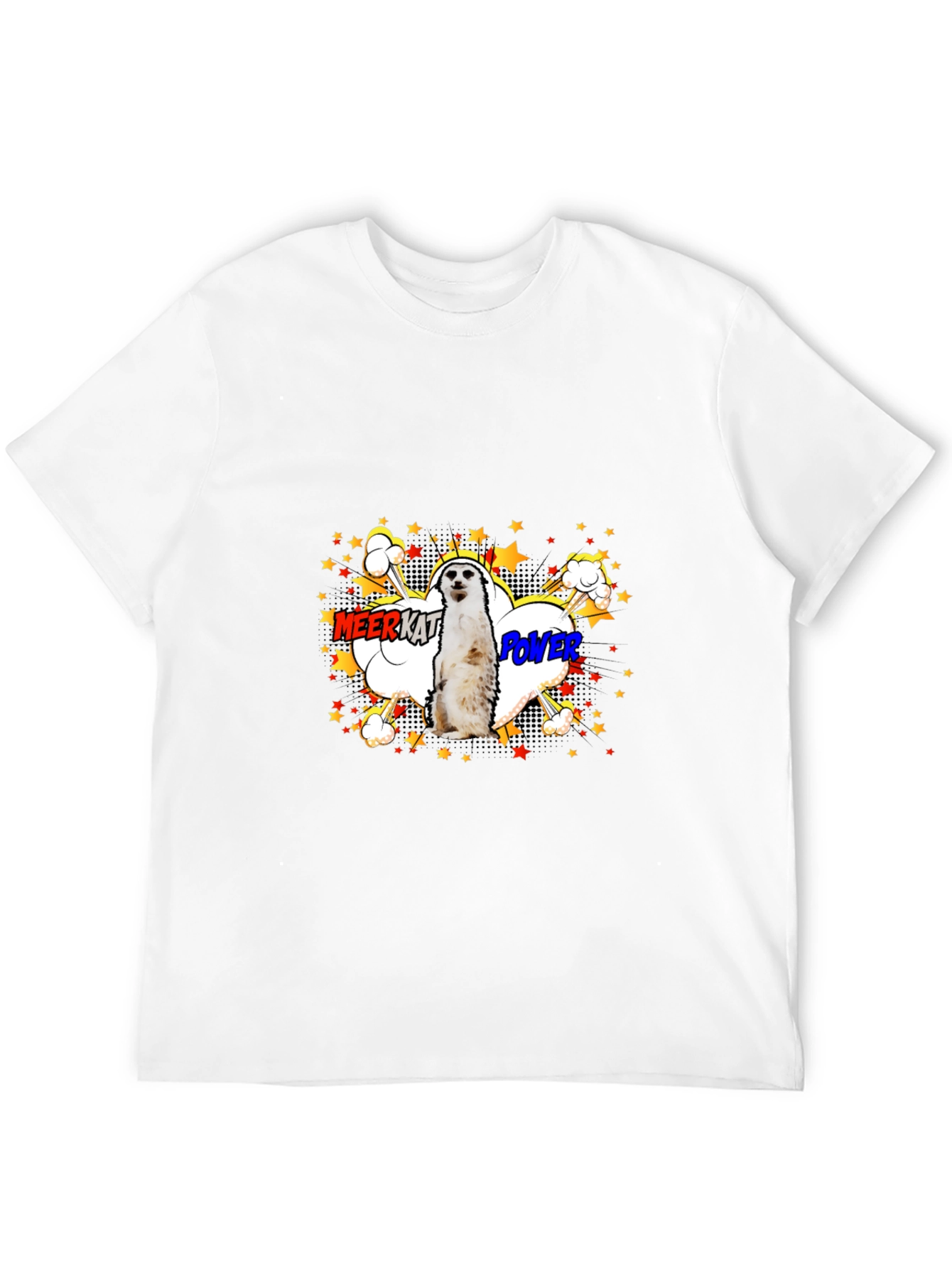 Meerkat Power Graphic Tee - Black