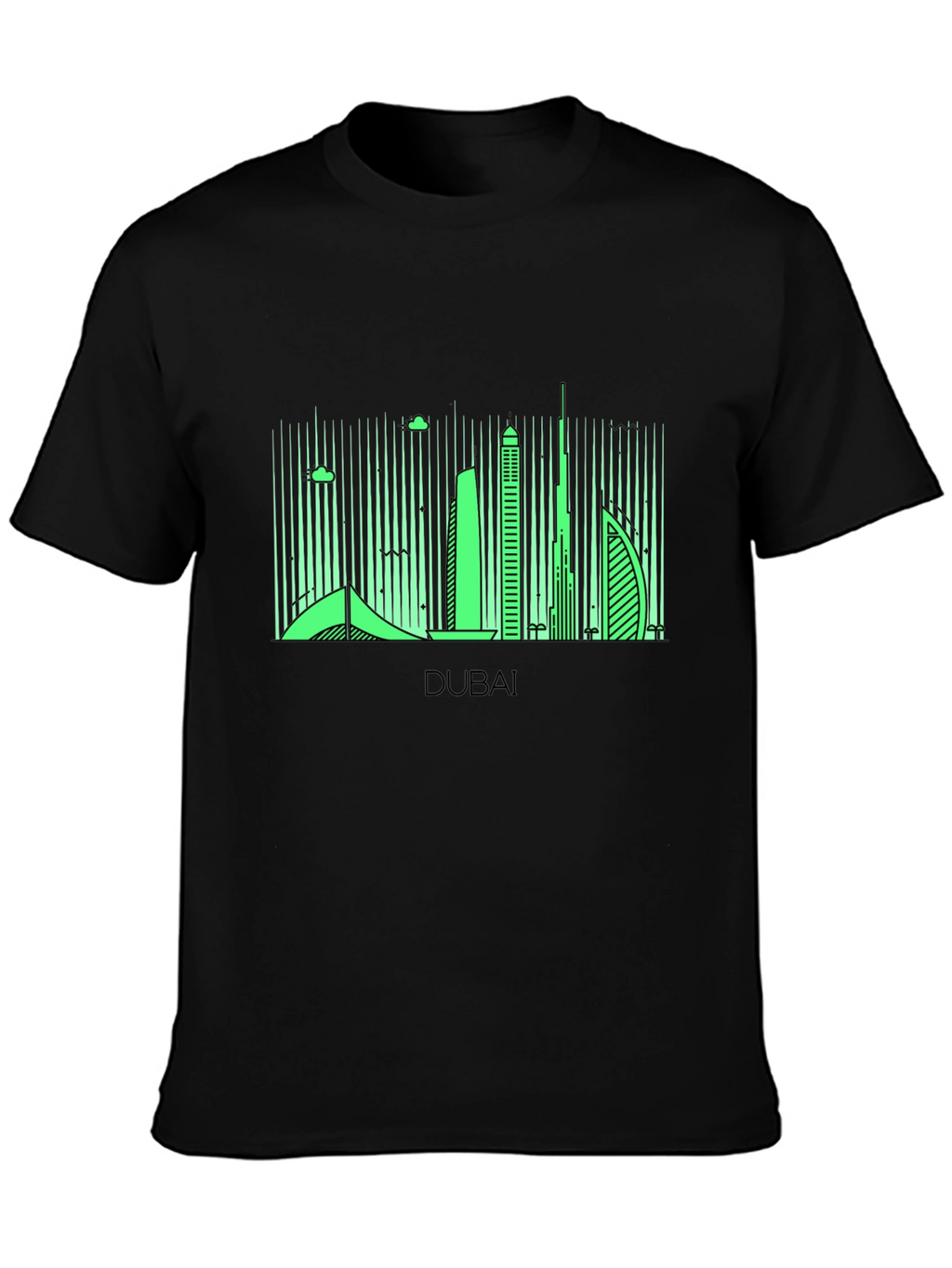 Dubai Skyline Graphic T-Shirt