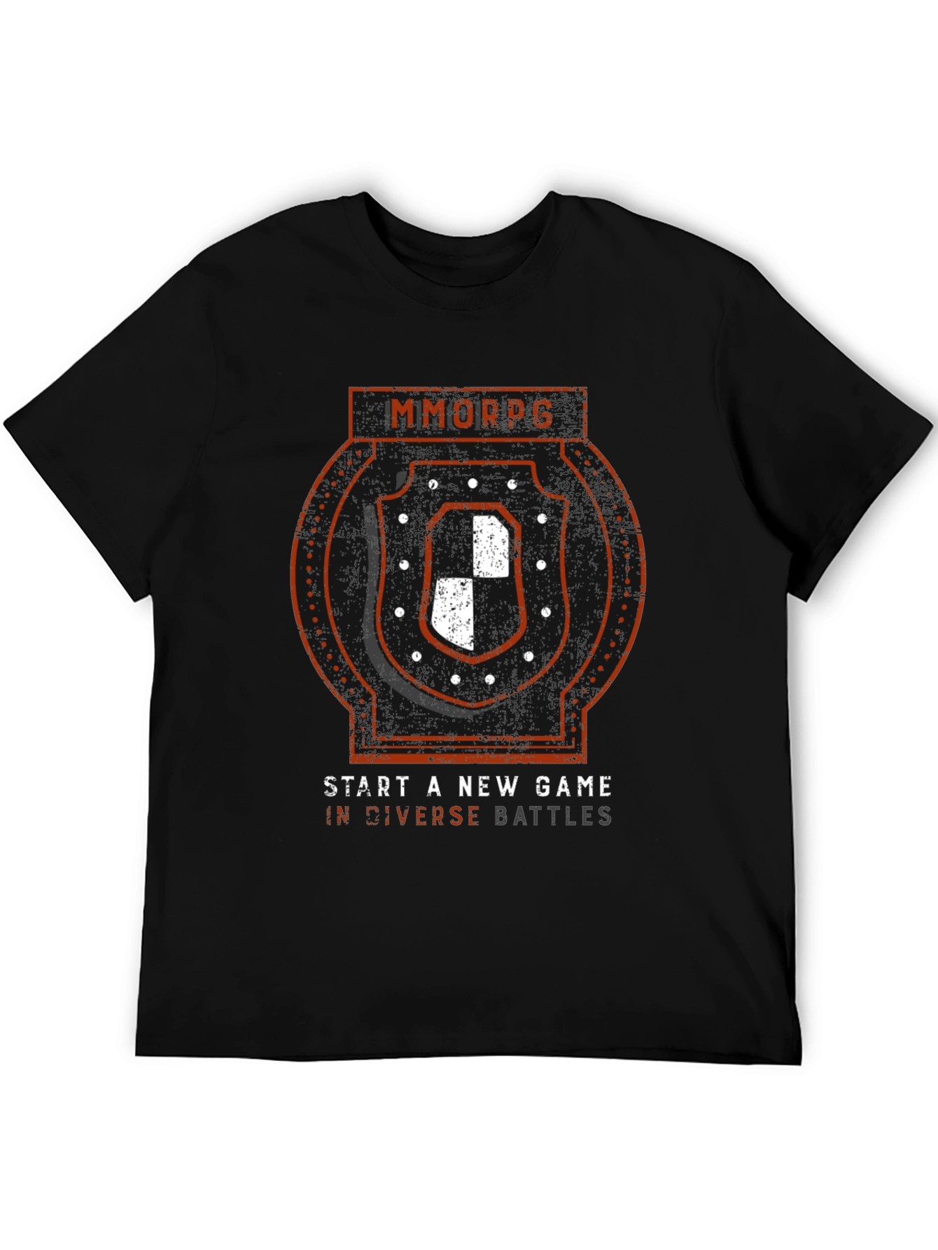 MMORPG Graphic Tee - Start a New Game T-Shirt