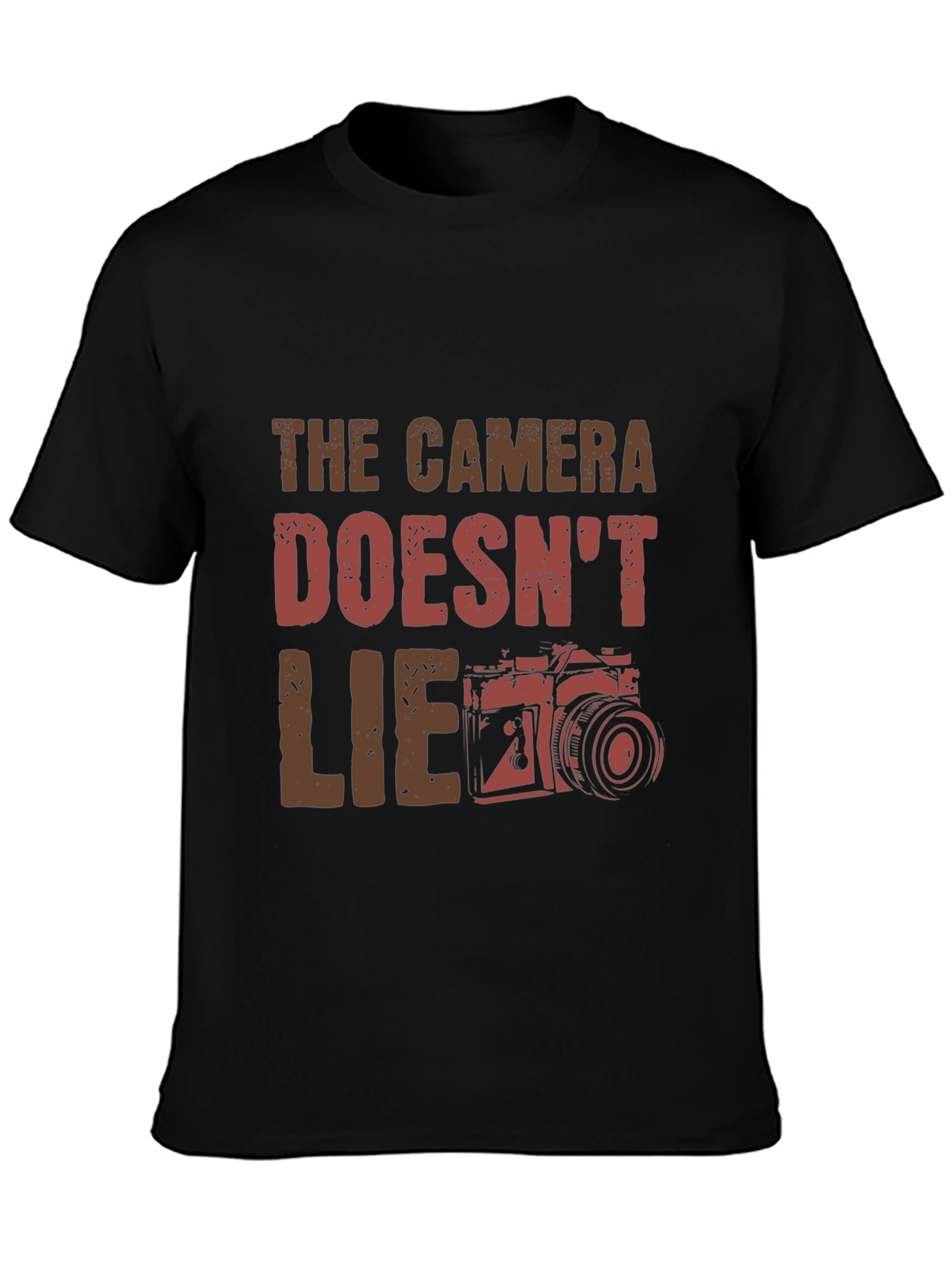 The Camera Doesnt Lie T-Shirt - Photography Tee