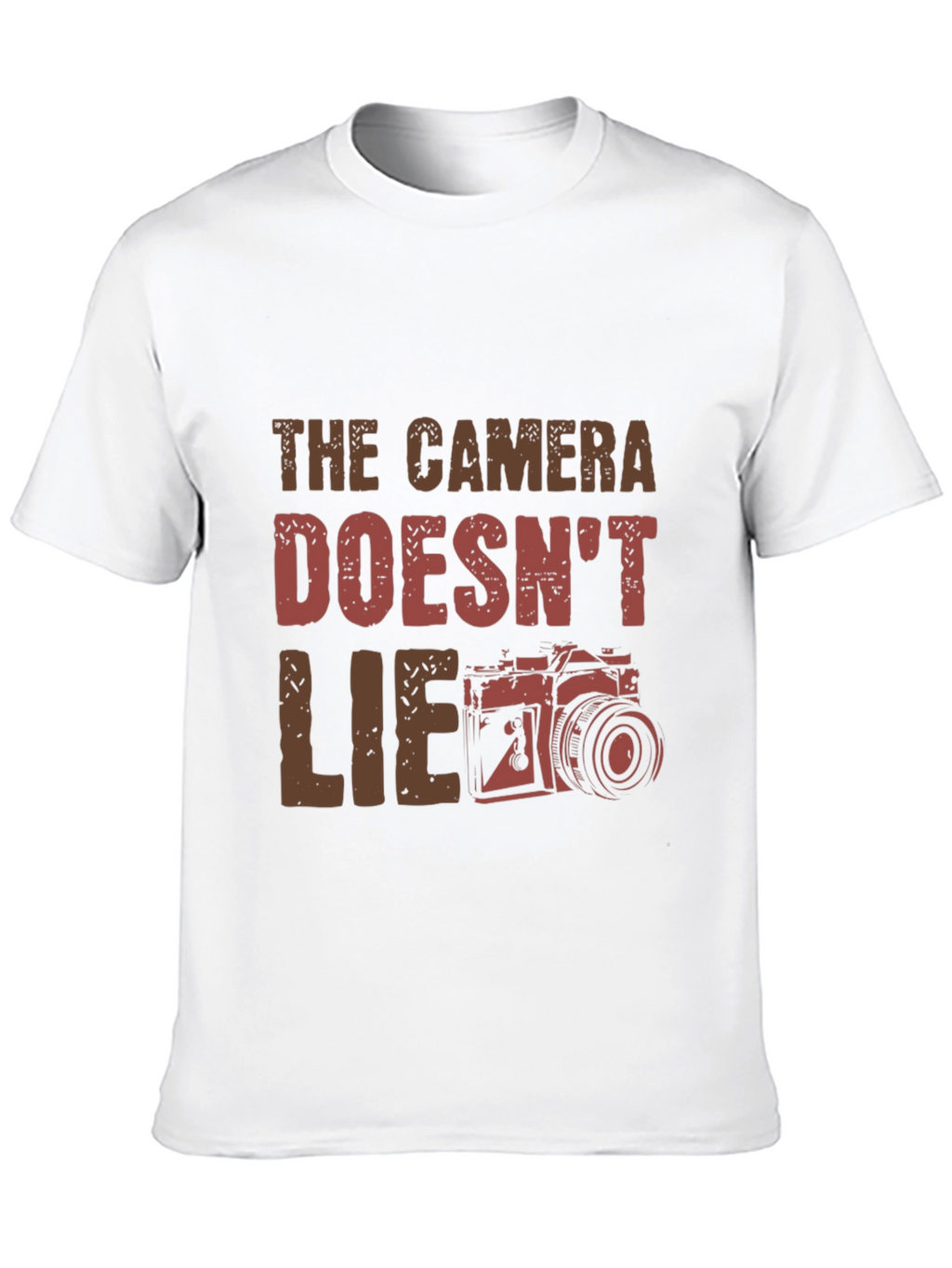 The Camera Doesnt Lie T-Shirt - Photography Tee