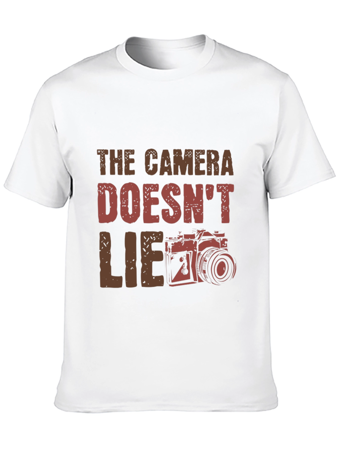 The Camera Doesnt Lie T-Shirt - Photography Tee