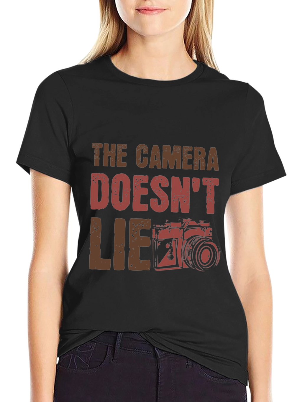 The Camera Doesnt Lie T-Shirt - Photography Tee