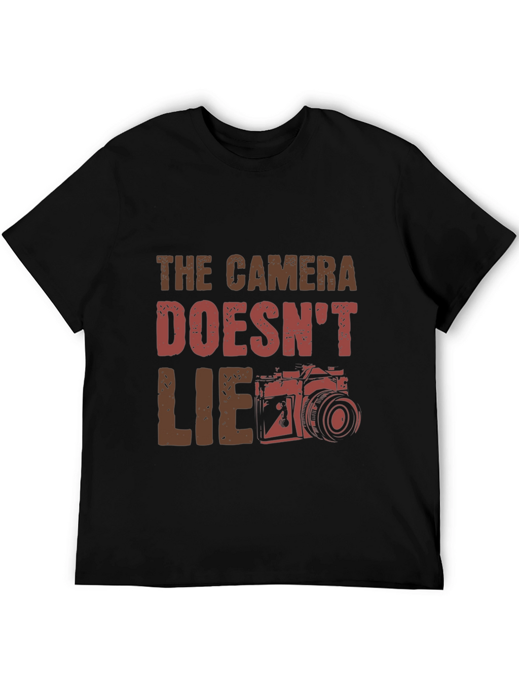 The Camera Doesnt Lie T-Shirt - Photography Tee
