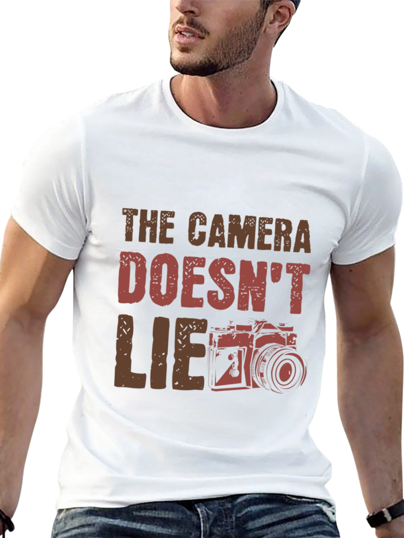 The Camera Doesnt Lie T-Shirt - Photography Tee
