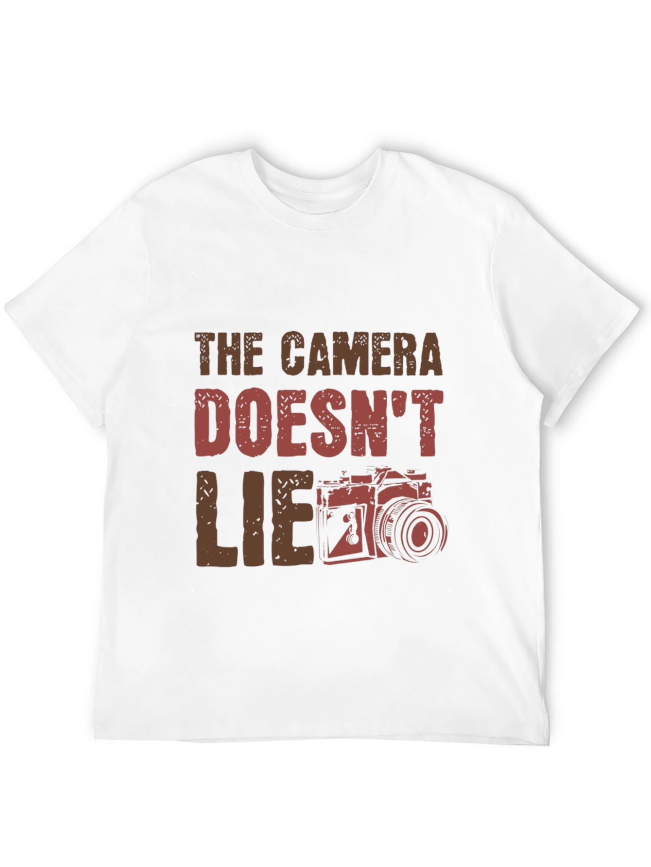 The Camera Doesnt Lie T-Shirt - Photography Tee