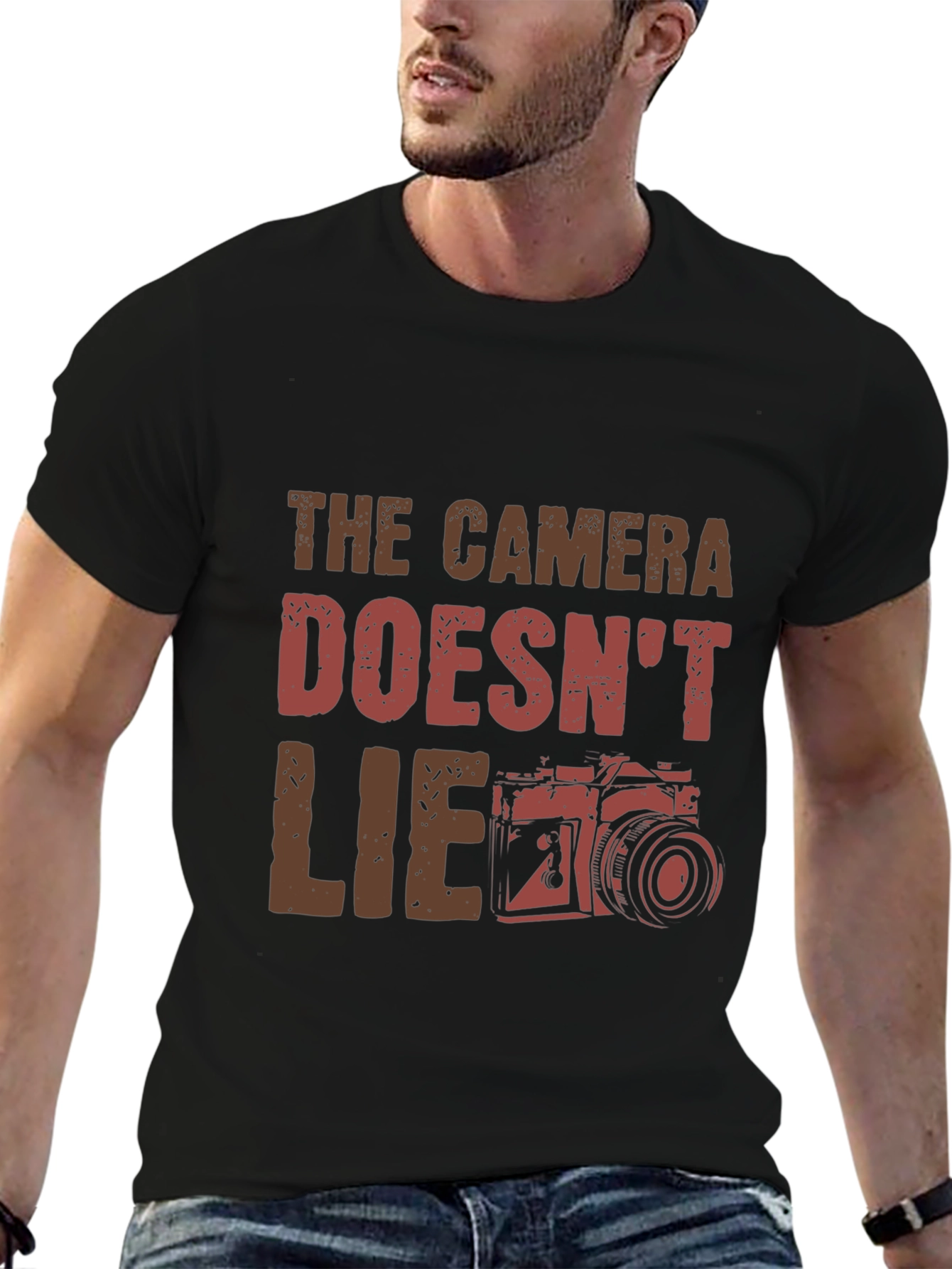 The Camera Doesnt Lie T-Shirt - Photography Tee