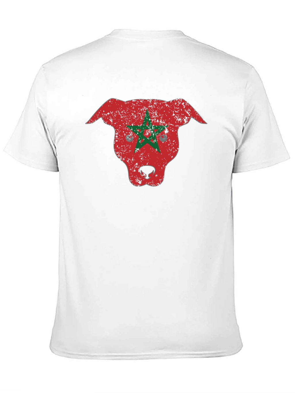 Morocco Pitbull Graphic Tee - Black T-Shirt