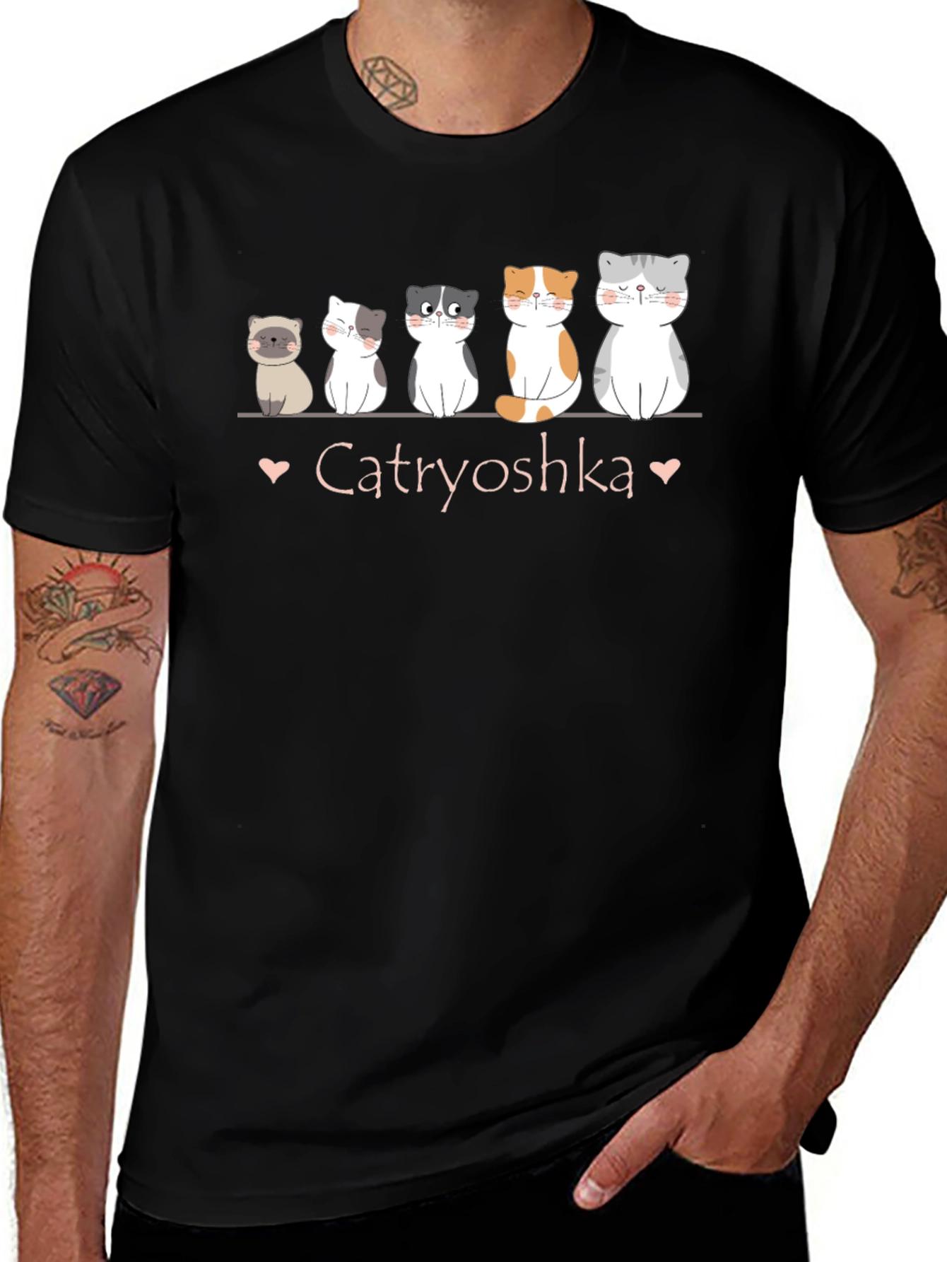 Catryoshka Cat Lover T-Shirt