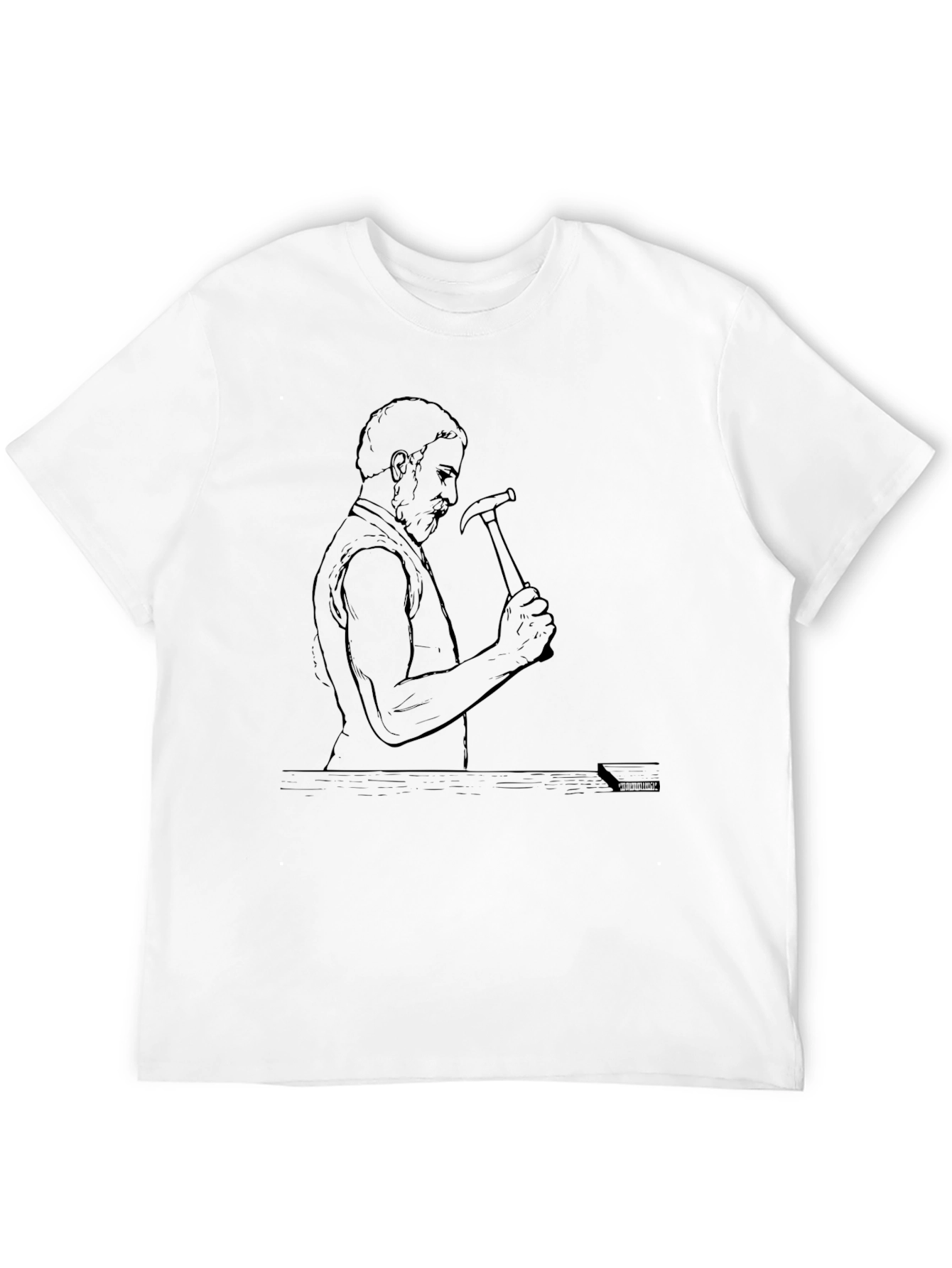 Artisan Hammering T-Shirt - Black