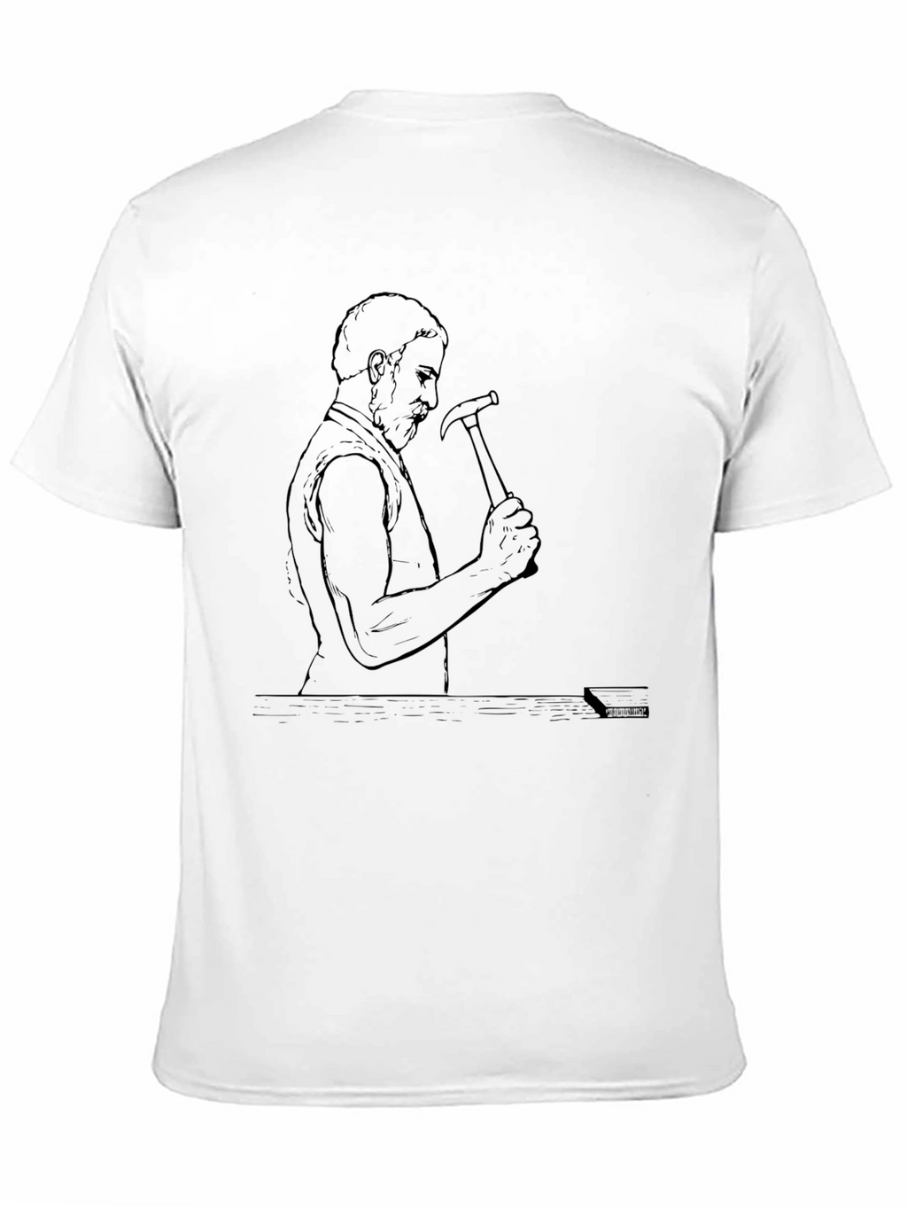 Artisan Hammering T-Shirt - Black