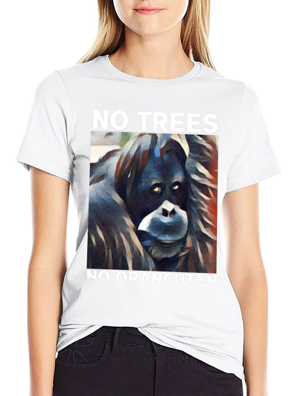 No Trees No Orangutan Graphic Tee