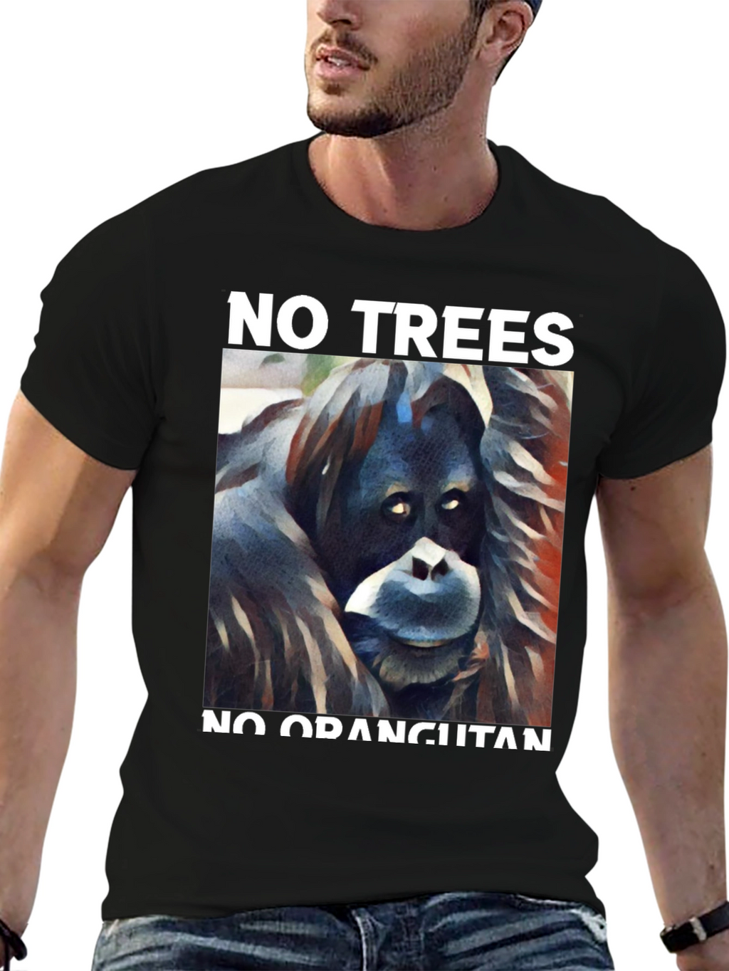 No Trees No Orangutan Graphic Tee