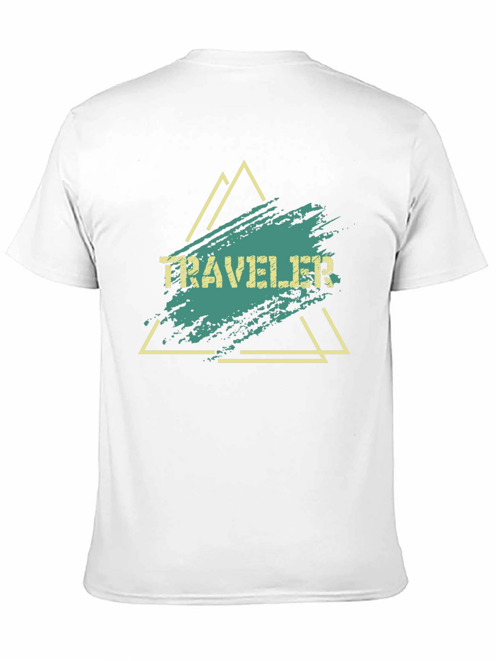 Traveler Graphic Tee - Black Cotton Blend