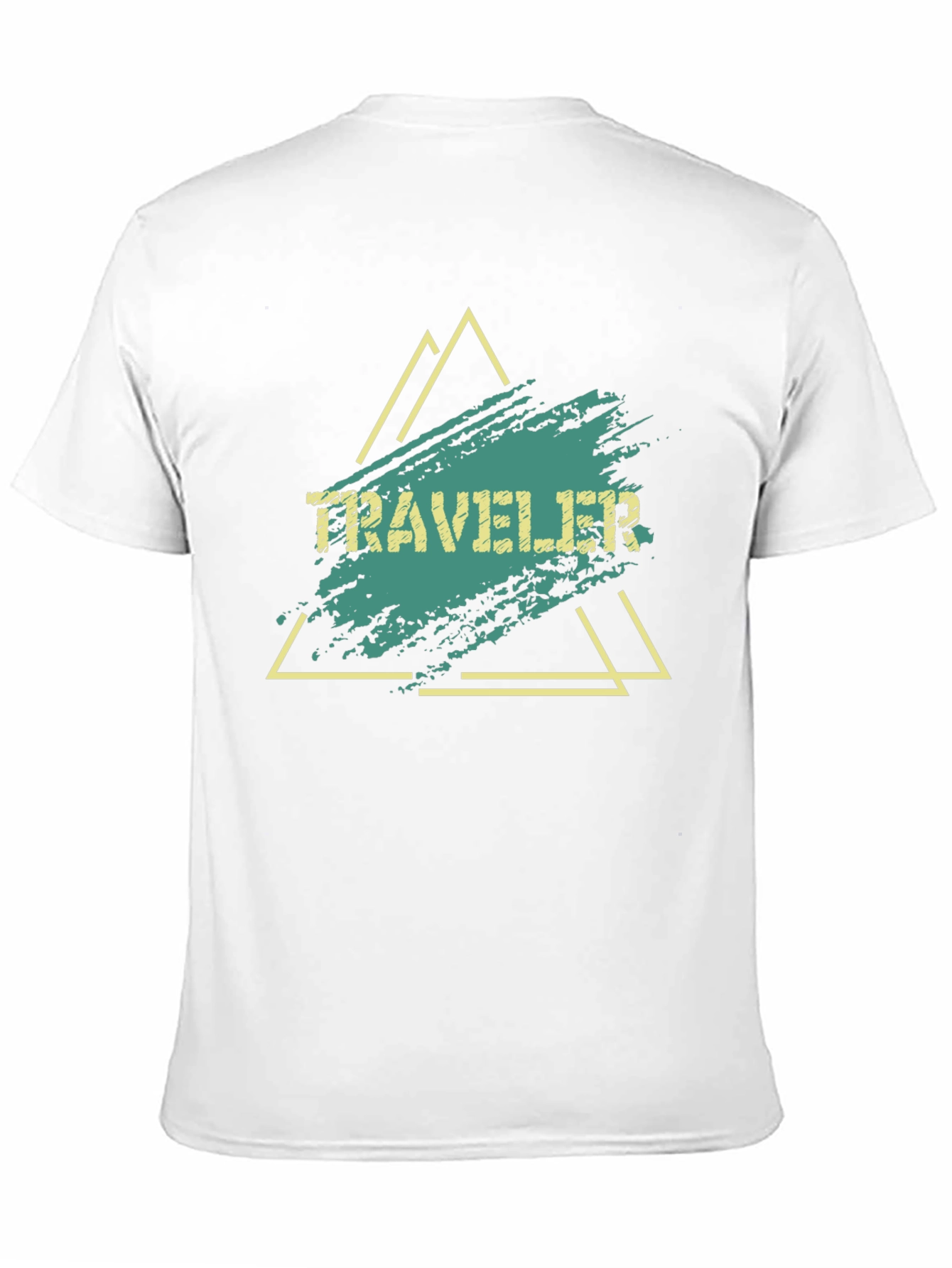 Traveler Graphic Tee - Black Cotton Blend