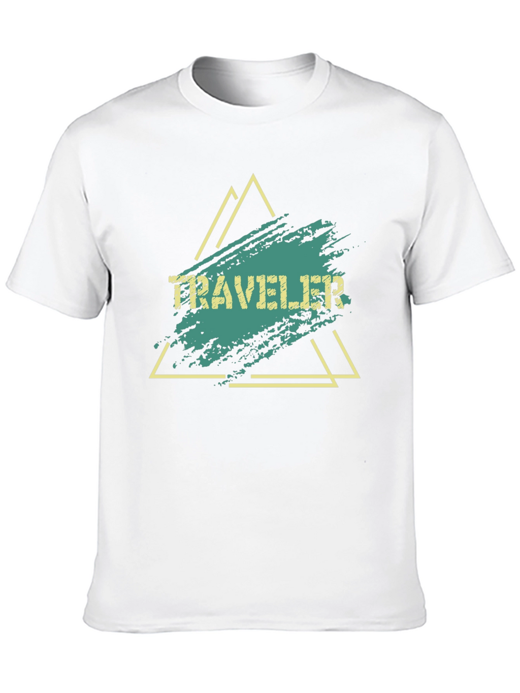 Traveler Graphic Tee - Black Cotton Blend